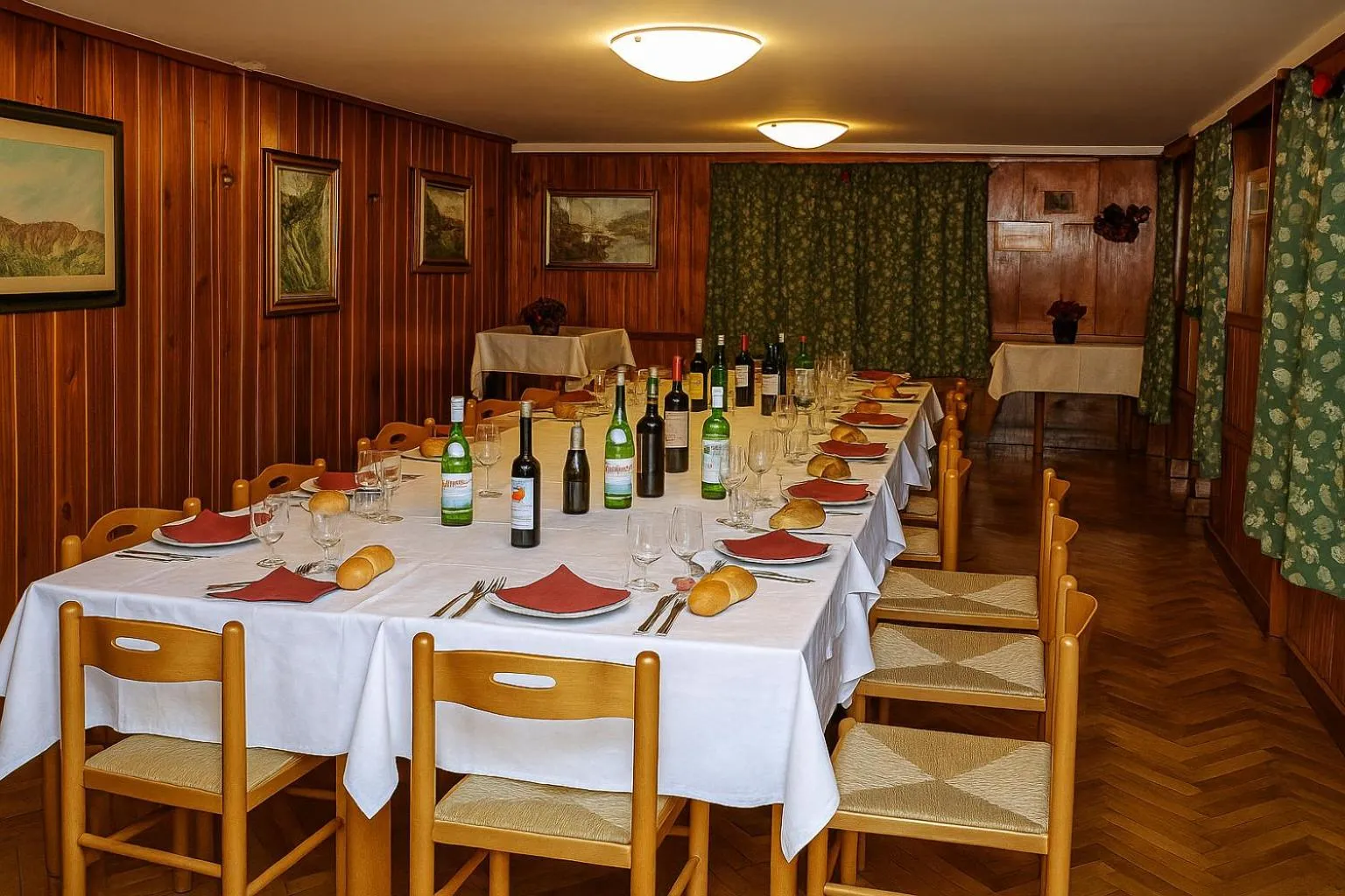 Restaurant/places to eat in Locanda del Lysjoch