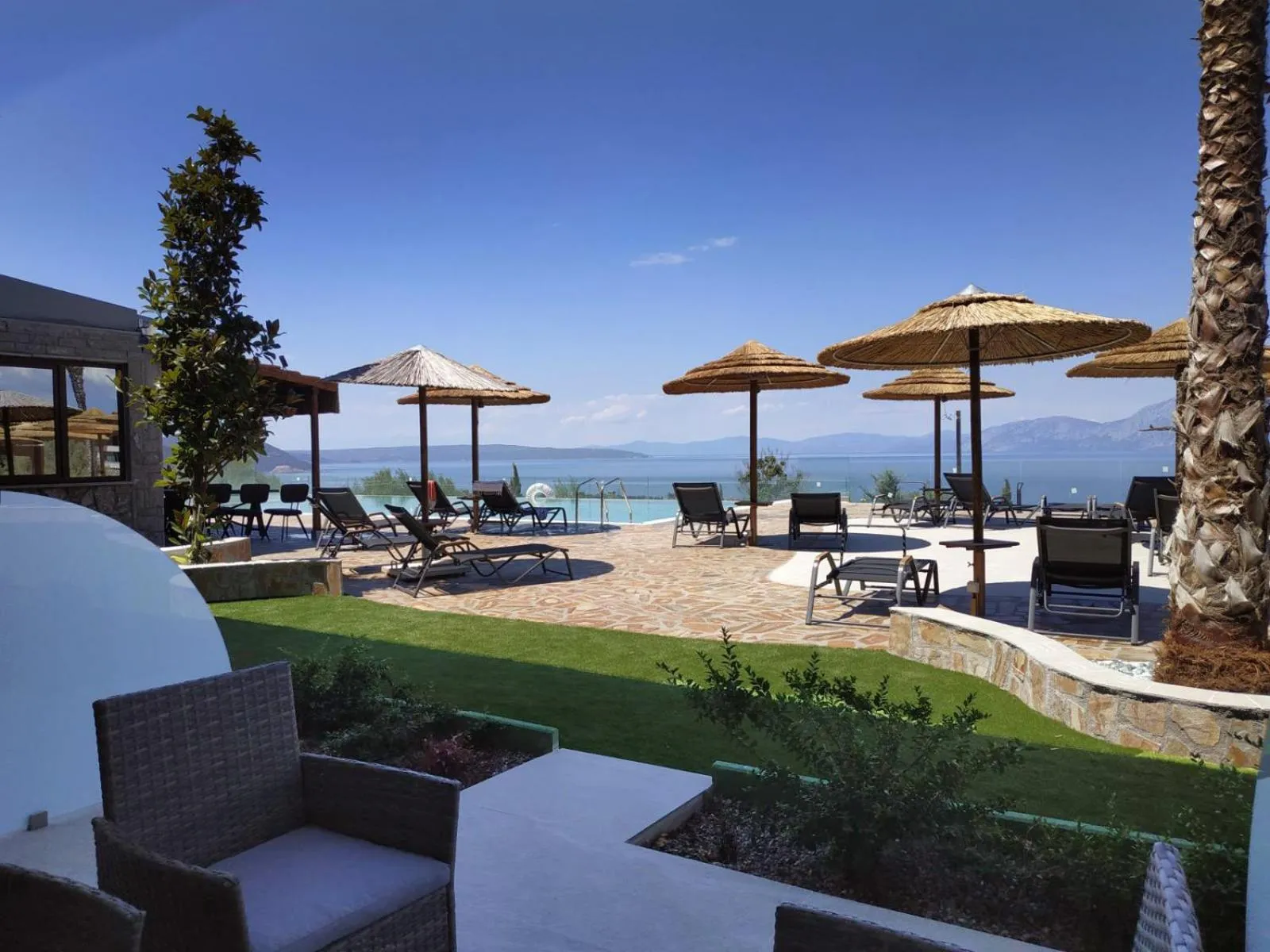 Patio in Anthidon Nature Estate & Farm