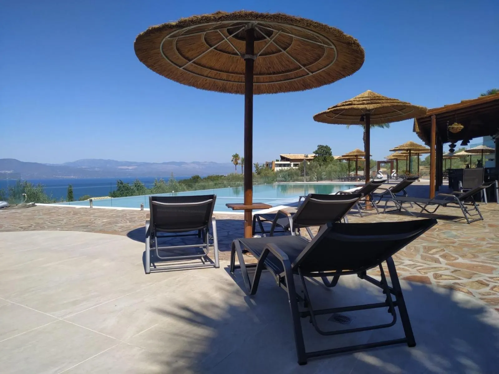 Pool view in Anthidon Nature Estate & Farm