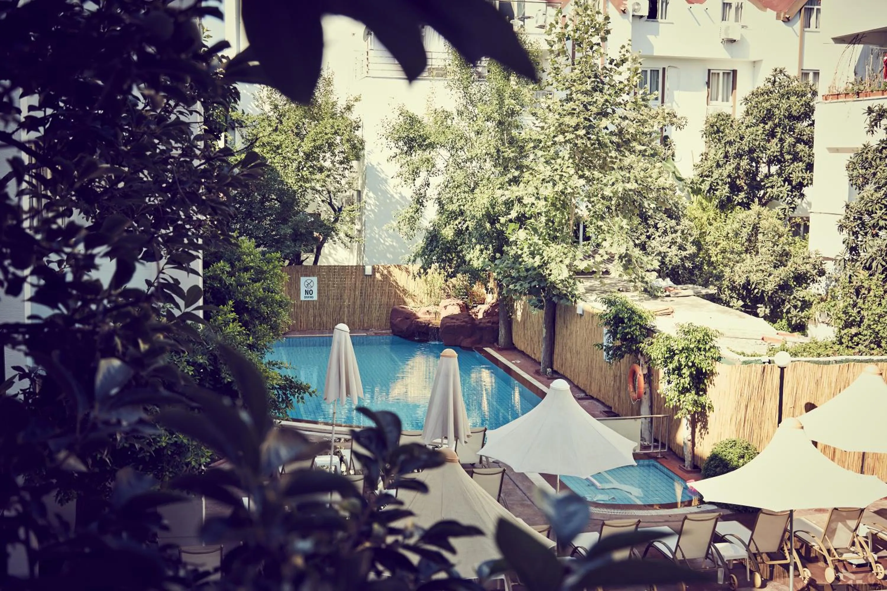 Swimming pool in Two Seas Hotel