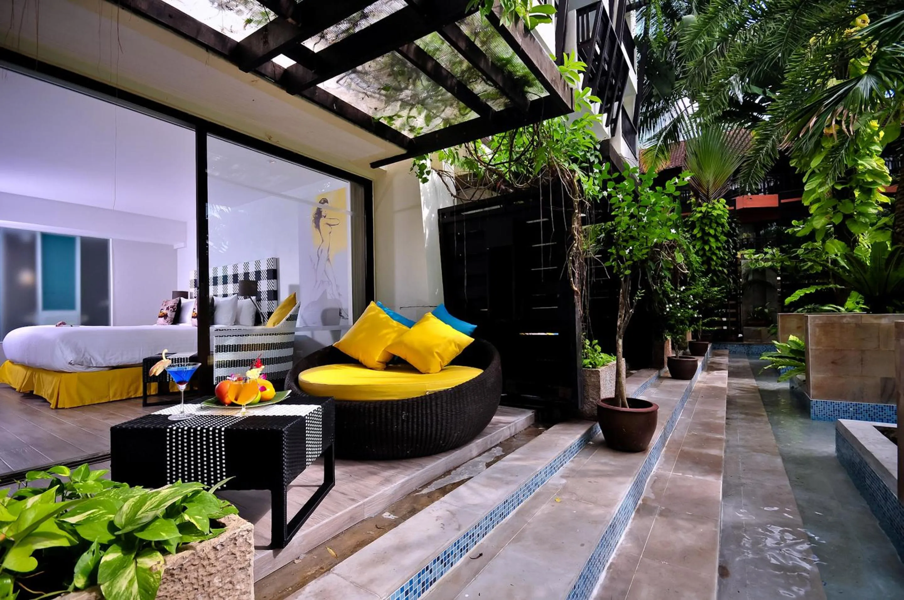 Pool view in Burasari Phuket Resort & Spa