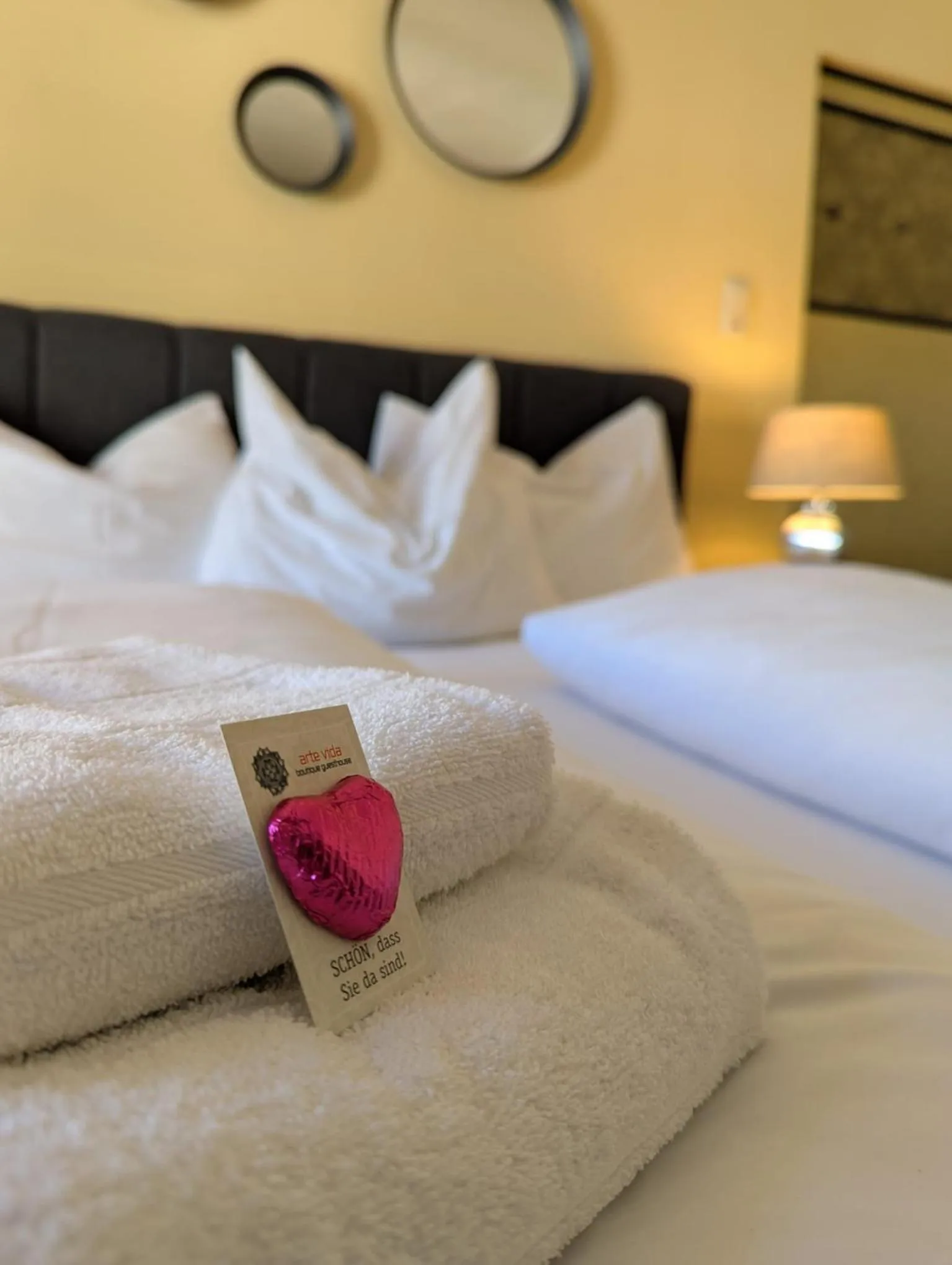 Bed in arte vida boutique guesthouse