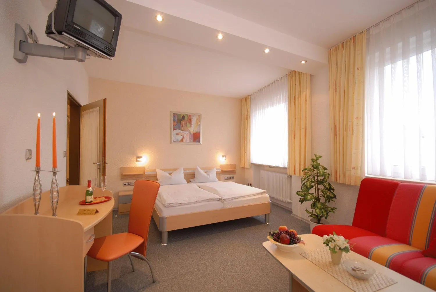 Bed in Gasthof zur Post Hotel und Parkplatz