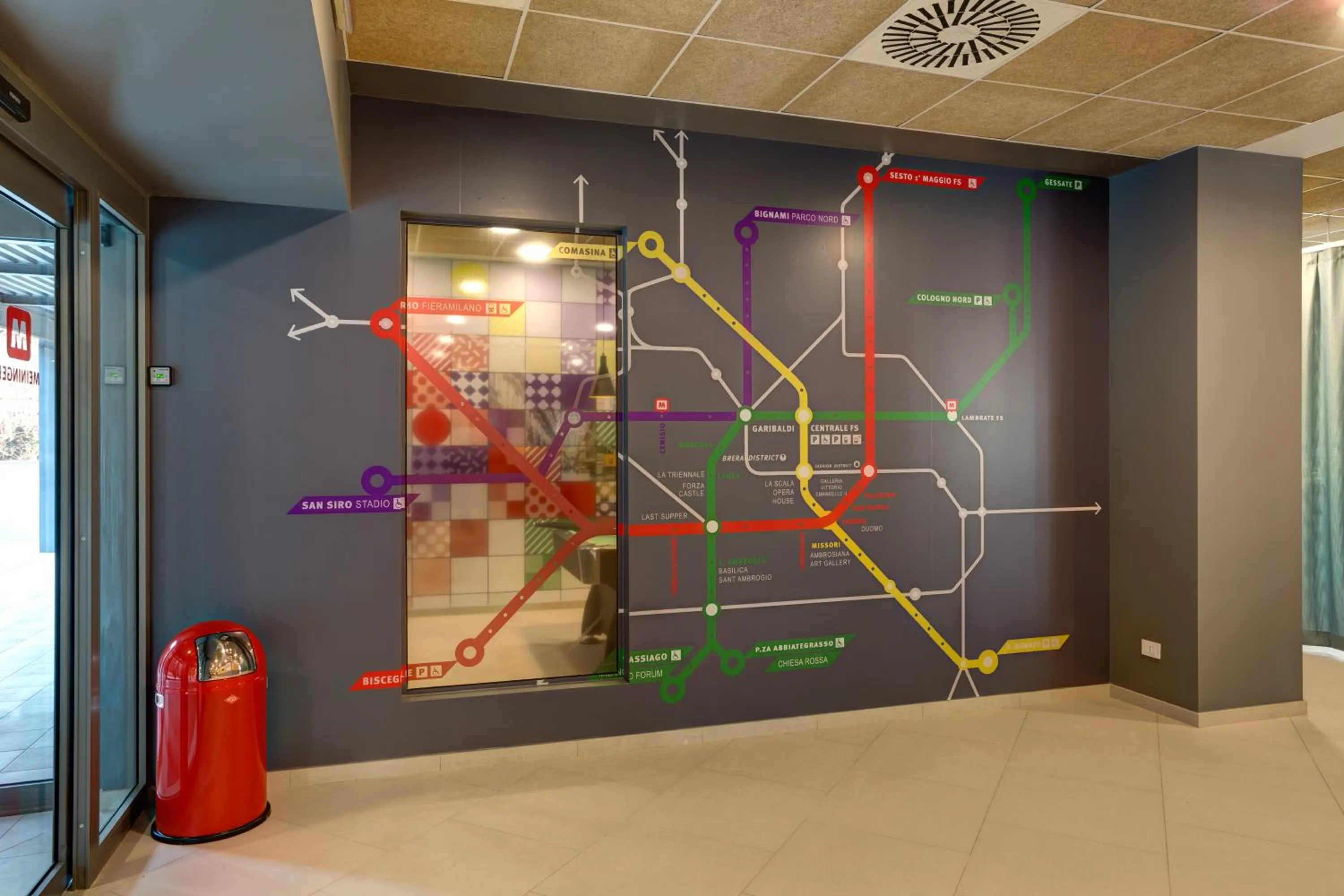 Decorative detail in MEININGER Milano Garibaldi