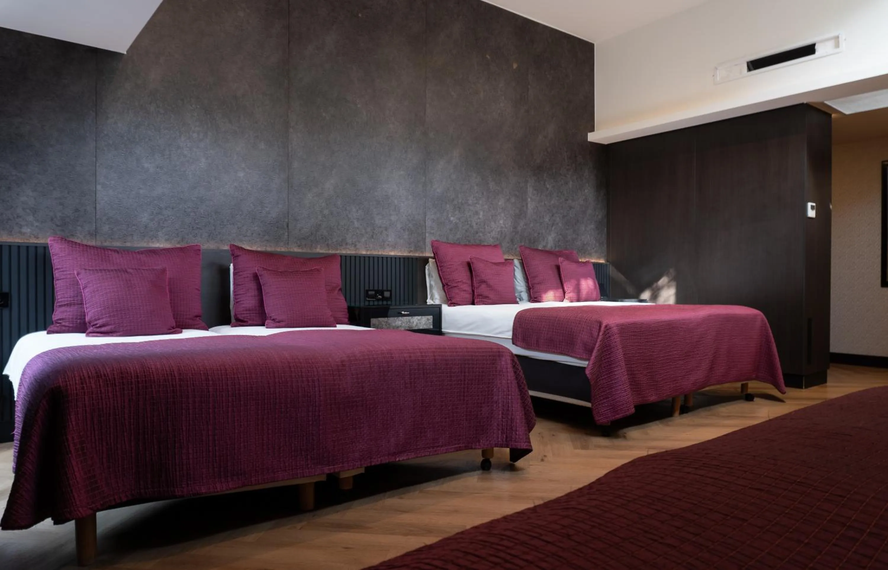 Bed in Hotel Sebastians