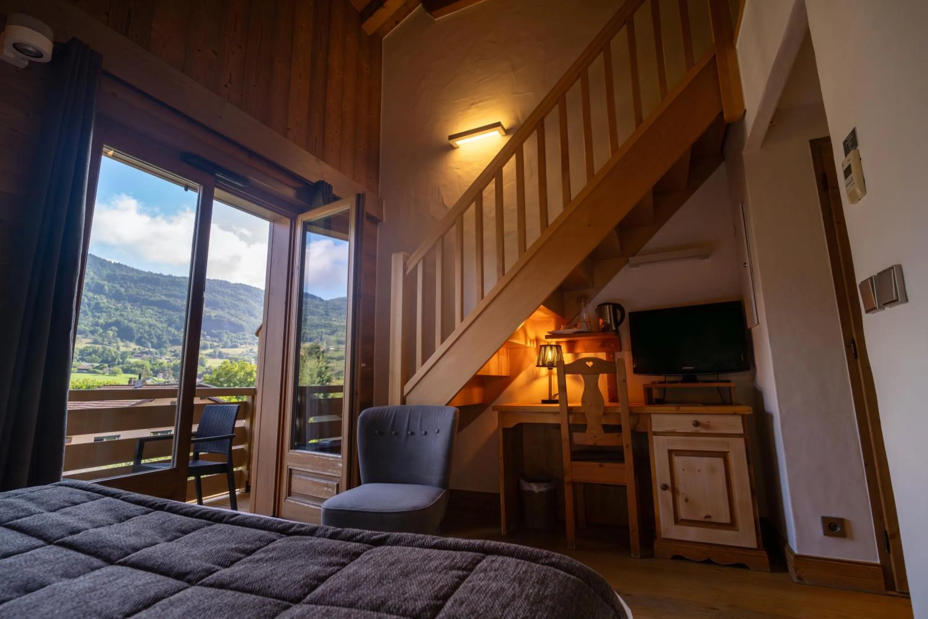 Bedroom, Bed in La Ferme Du Lac