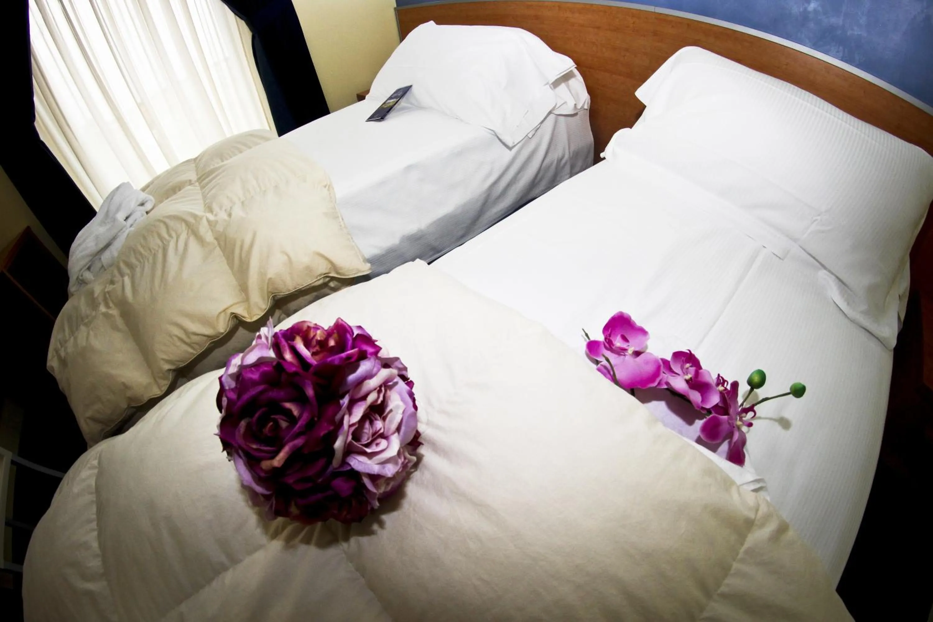 Decorative detail, Bed in Best Western Hotel Class Lamezia