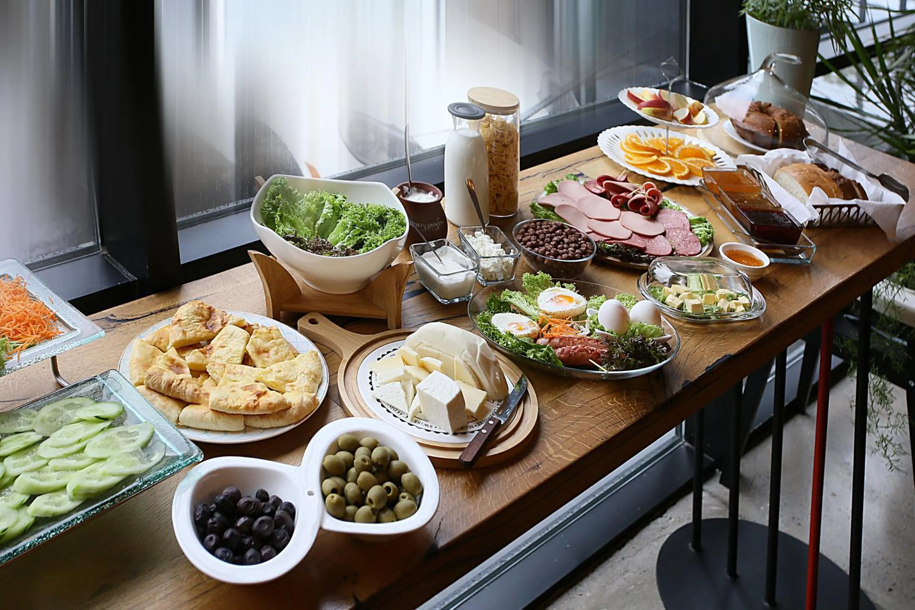 Buffet breakfast in L.M Club Hotel