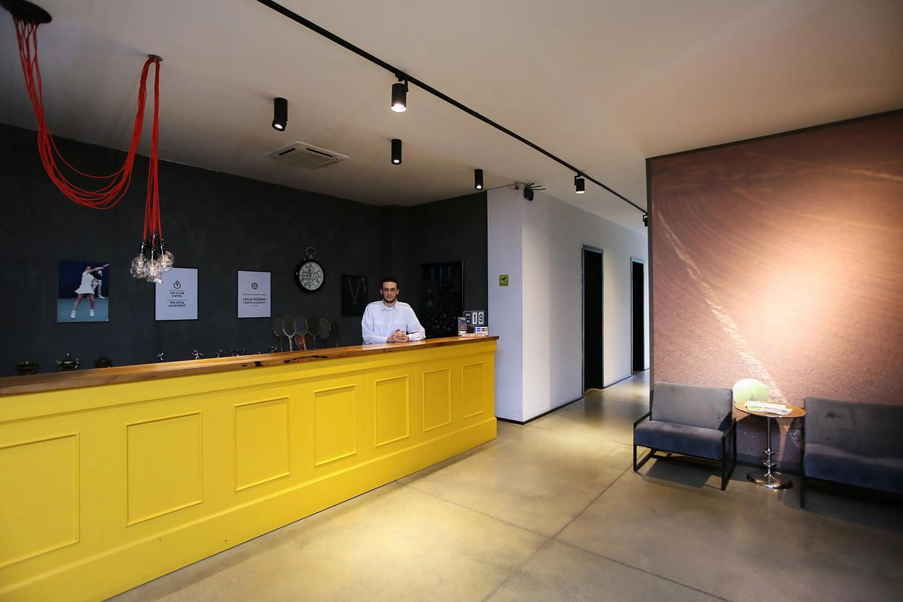 Staff in L.M Club Hotel