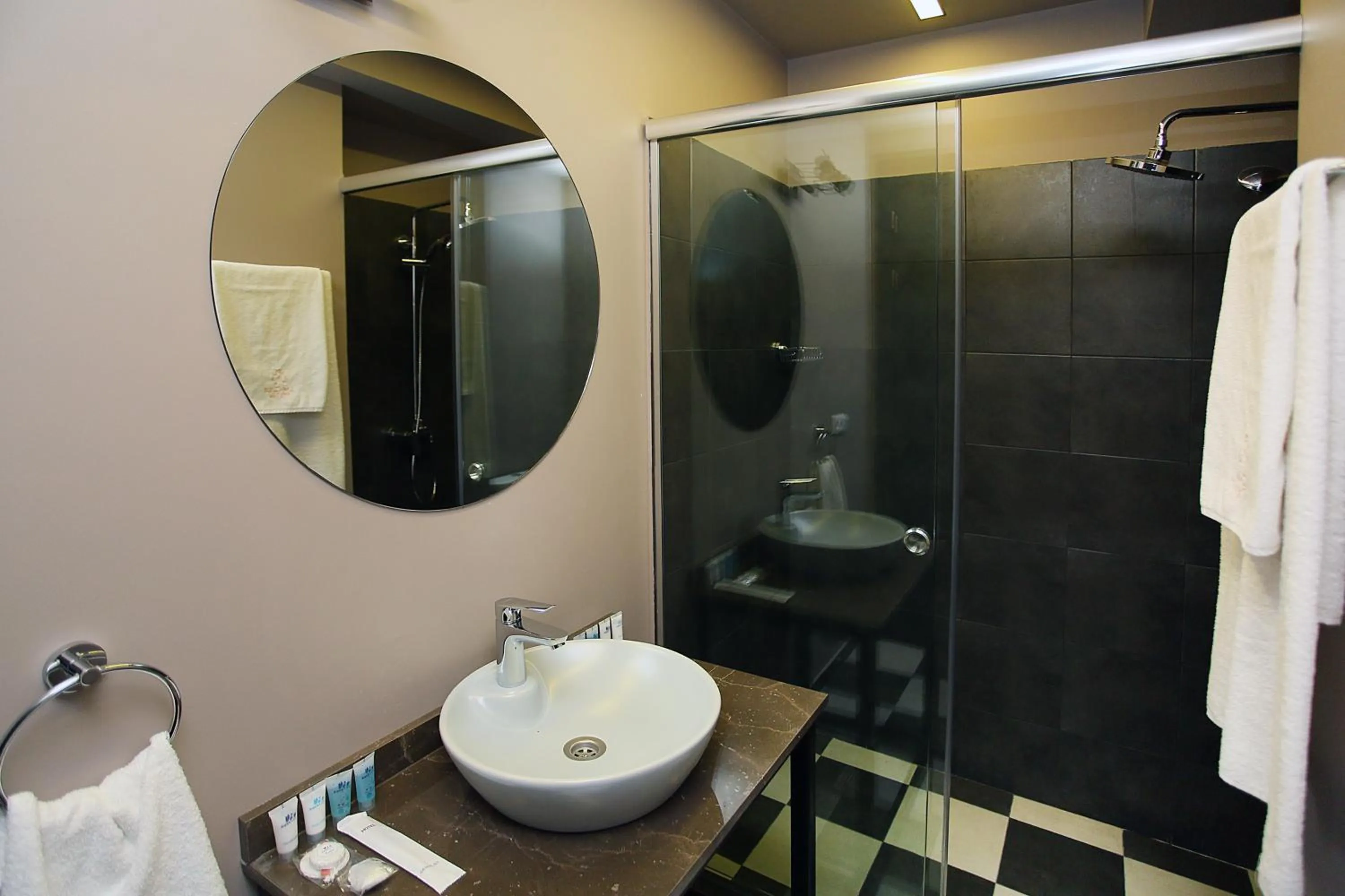 Shower in L.M Club Hotel