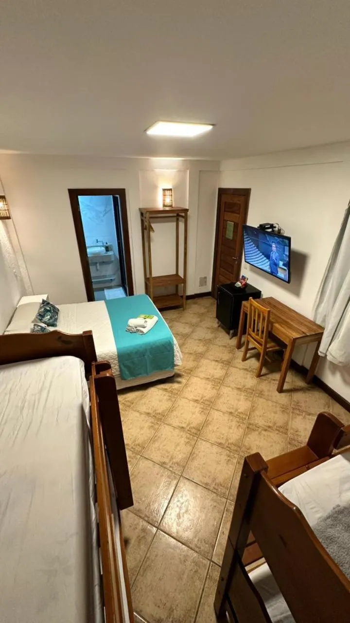 Bed in Bamboo Búzios Hostel