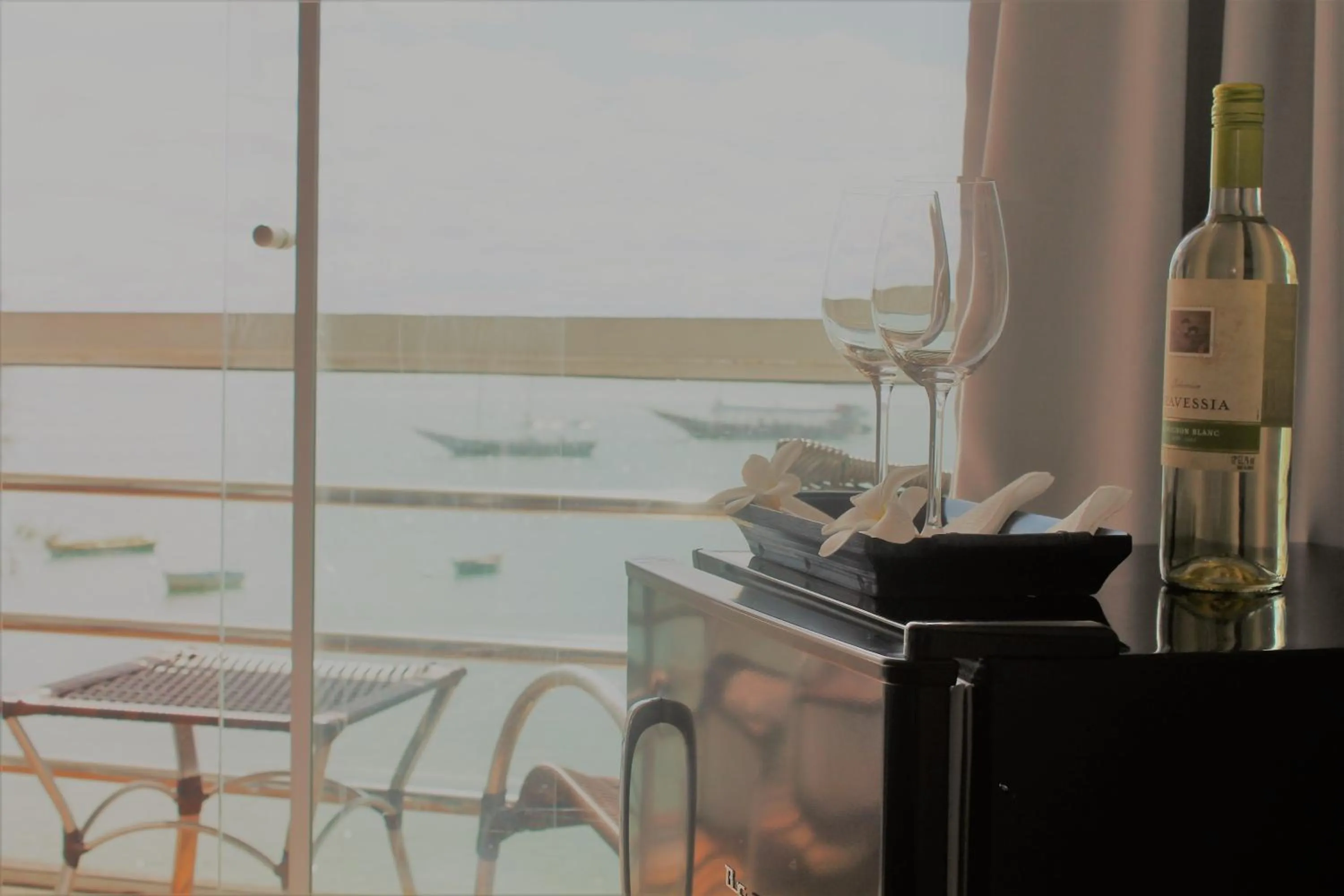 Sea view in Bamboo Búzios Hostel