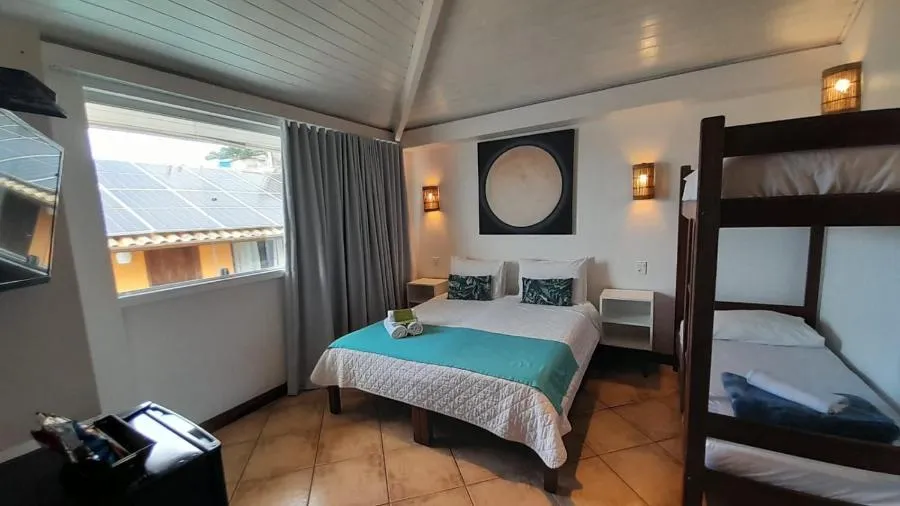 Bed in Bamboo Búzios Hostel