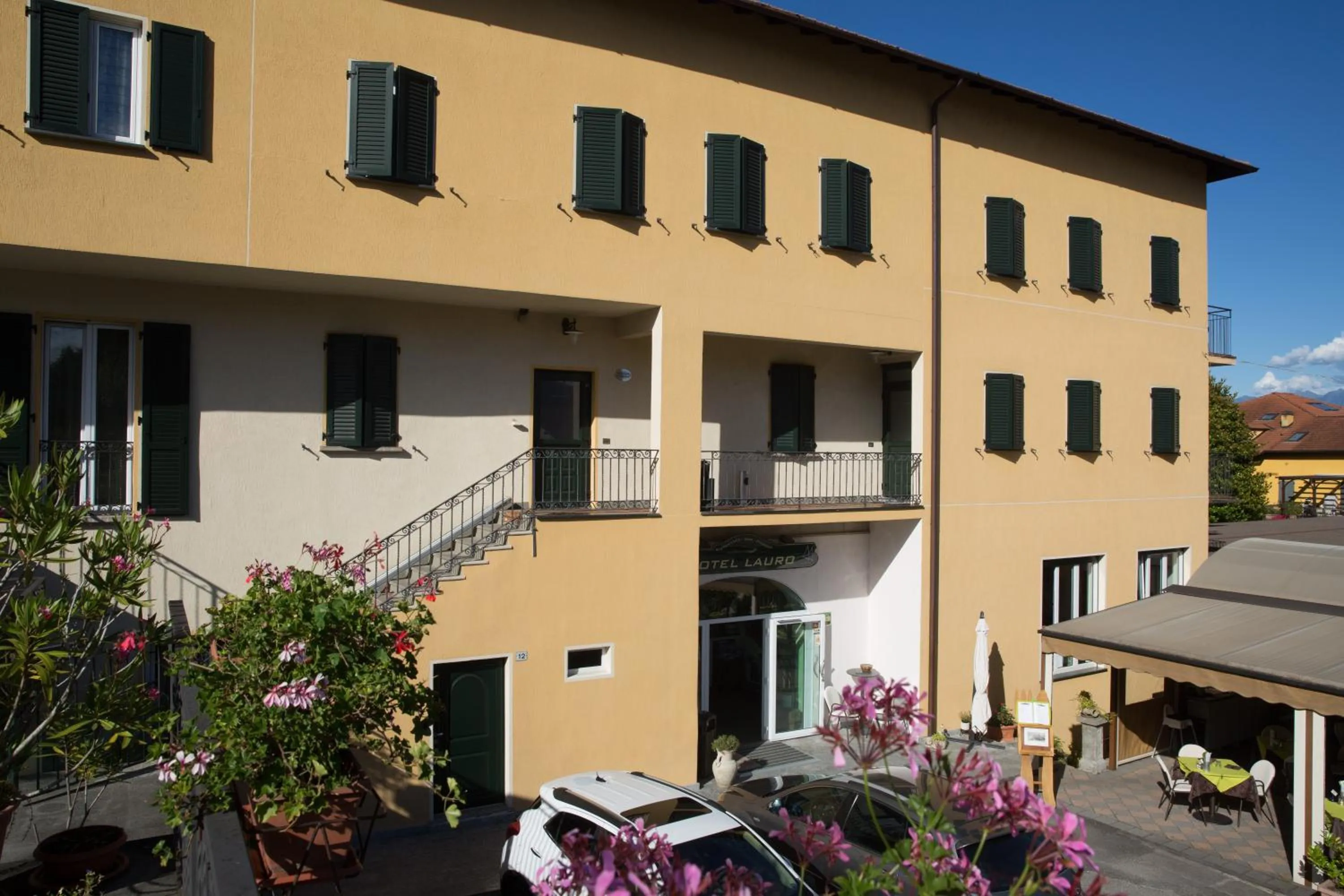 Facade/entrance in Hotel Lauro