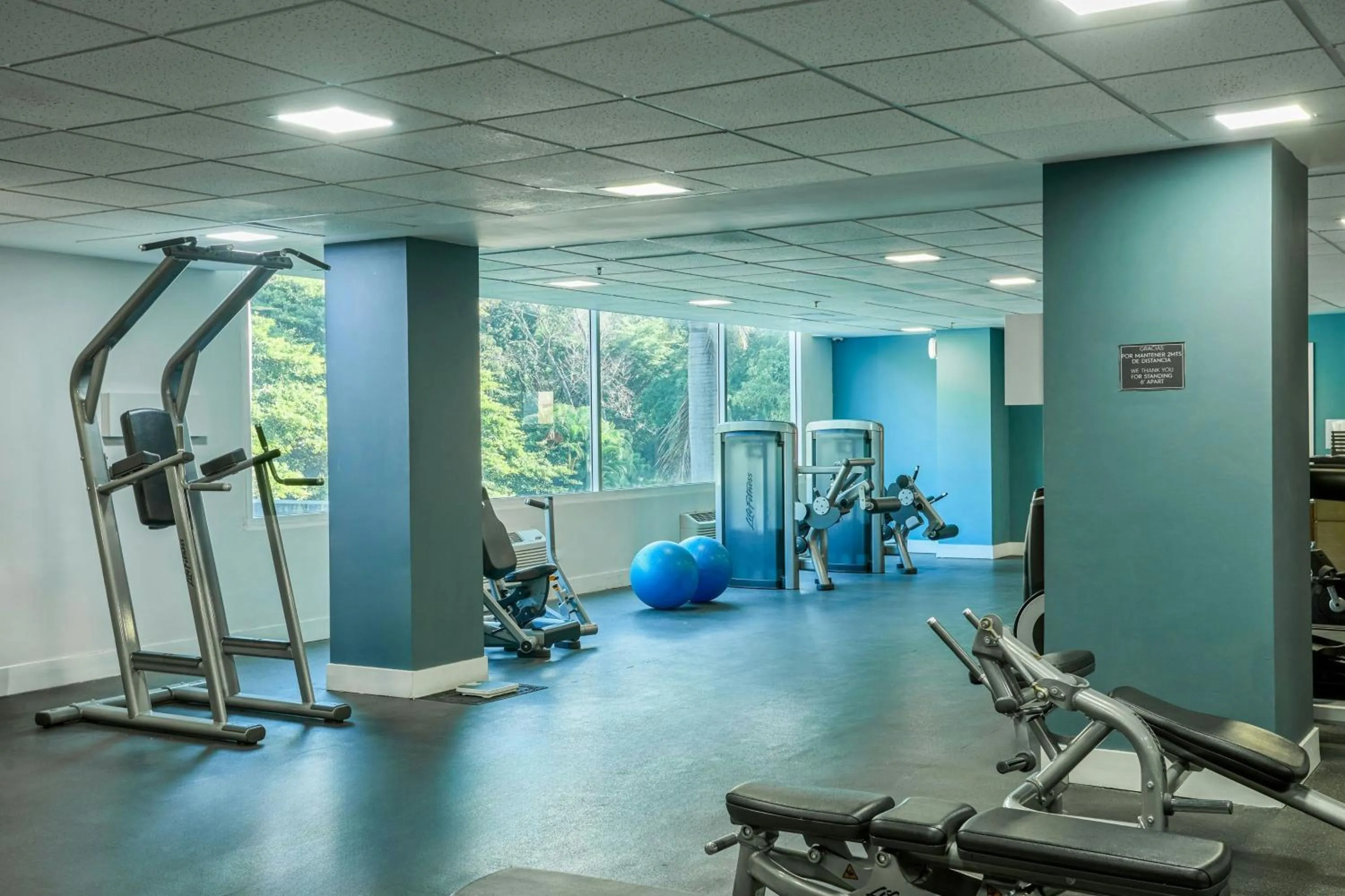 Fitness centre/facilities in Marriott Maracay Golf Resort