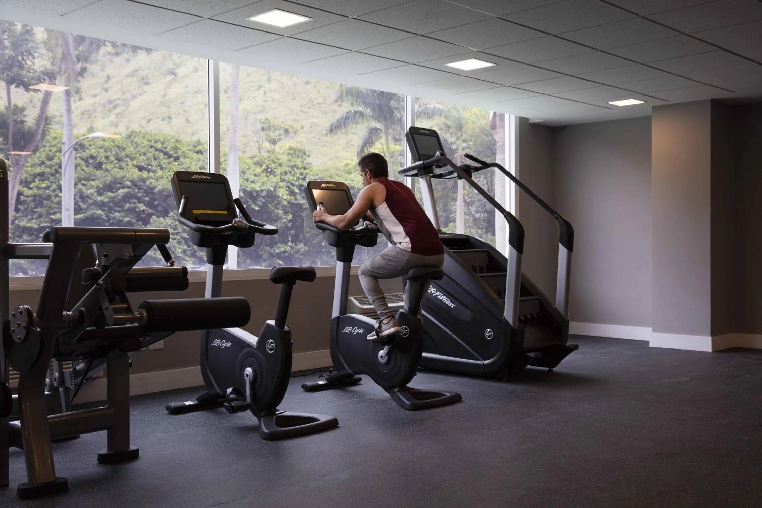 Fitness centre/facilities in Marriott Maracay Golf Resort