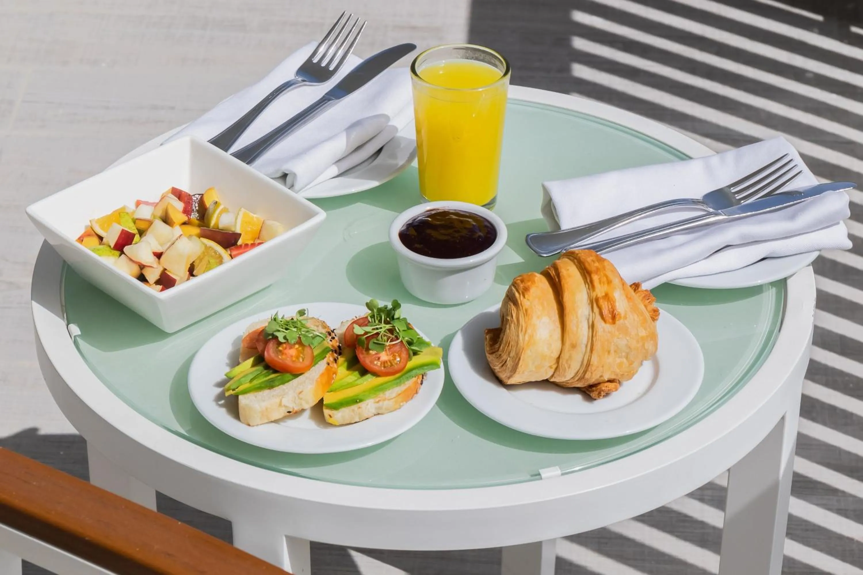 Breakfast in Marriott Maracay Golf Resort