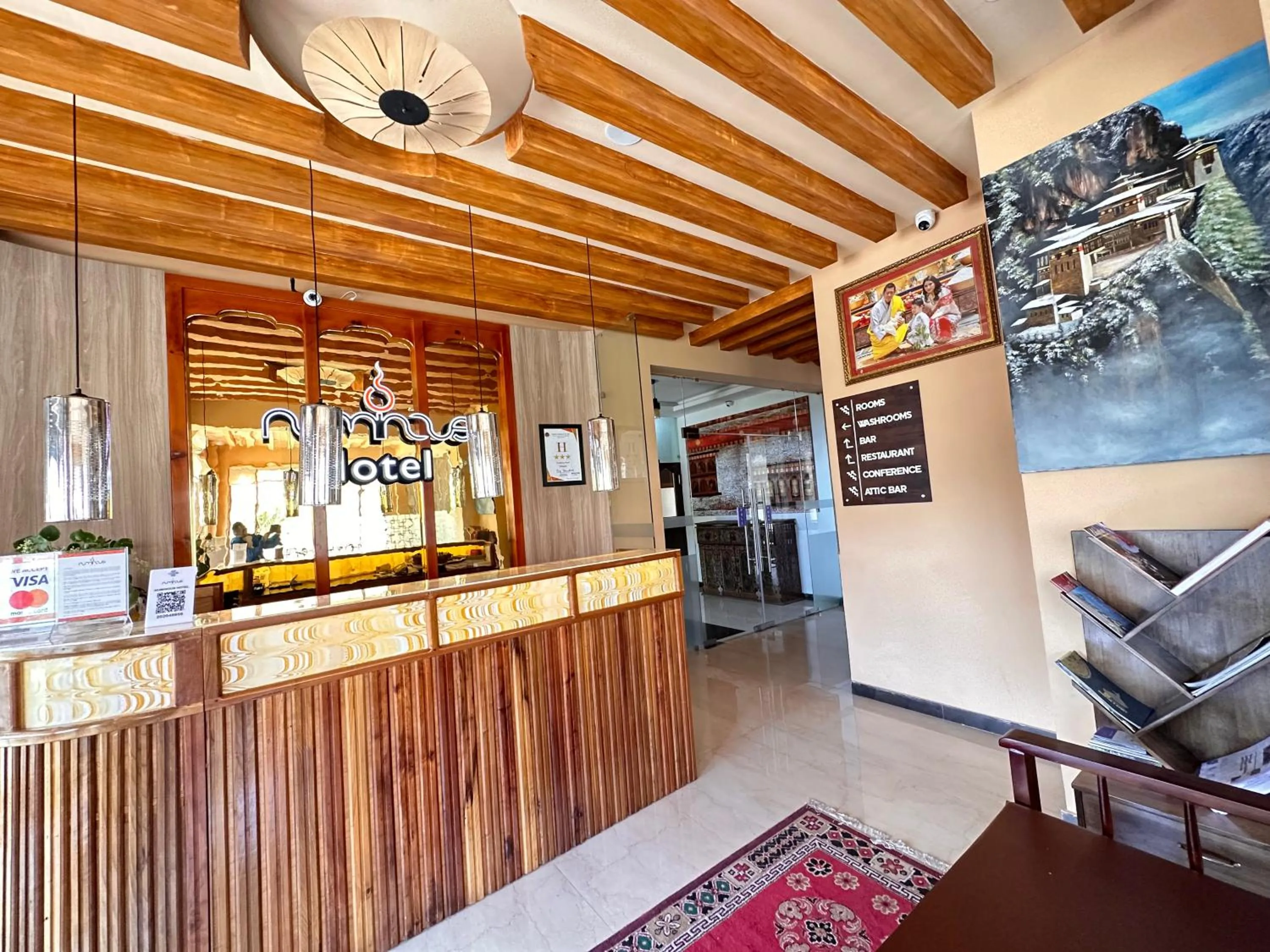 Lobby or reception in NUMINOUS HOTEL