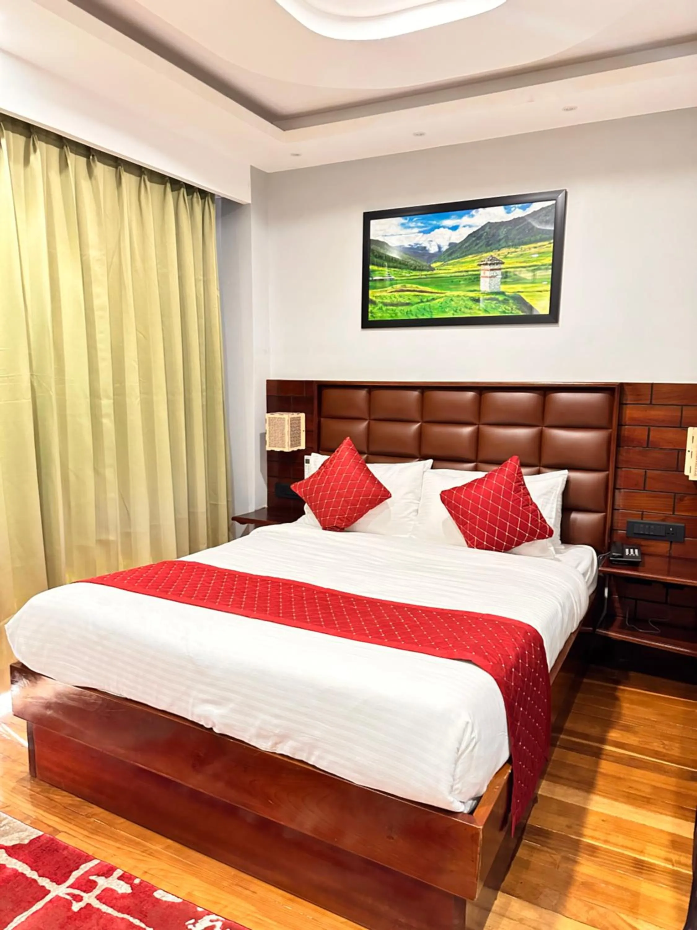 Bed in NUMINOUS HOTEL