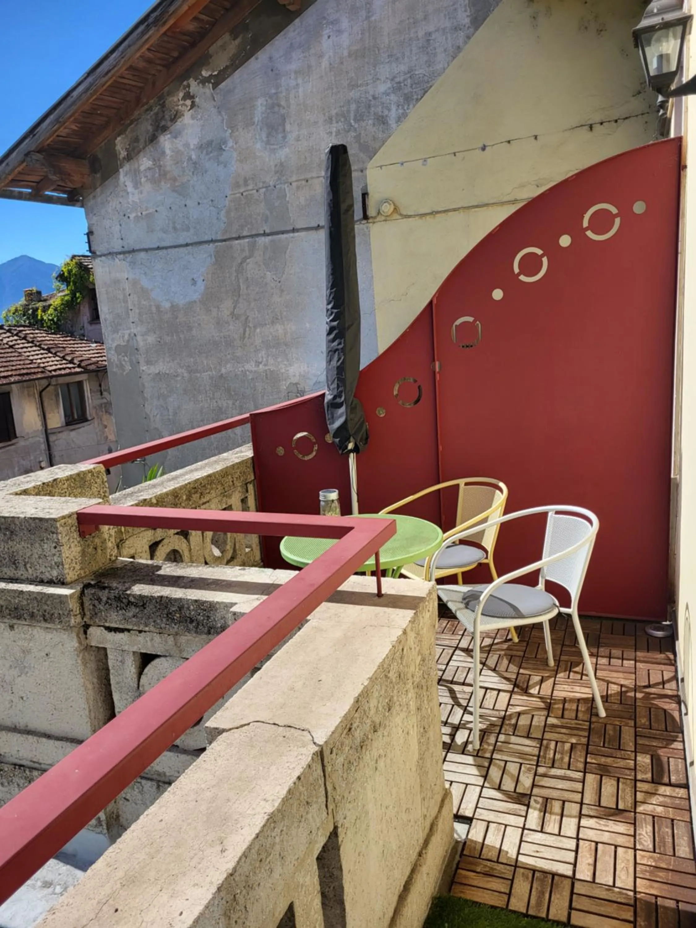 Balcony/Terrace in Bed & Breakfast Villa Palma