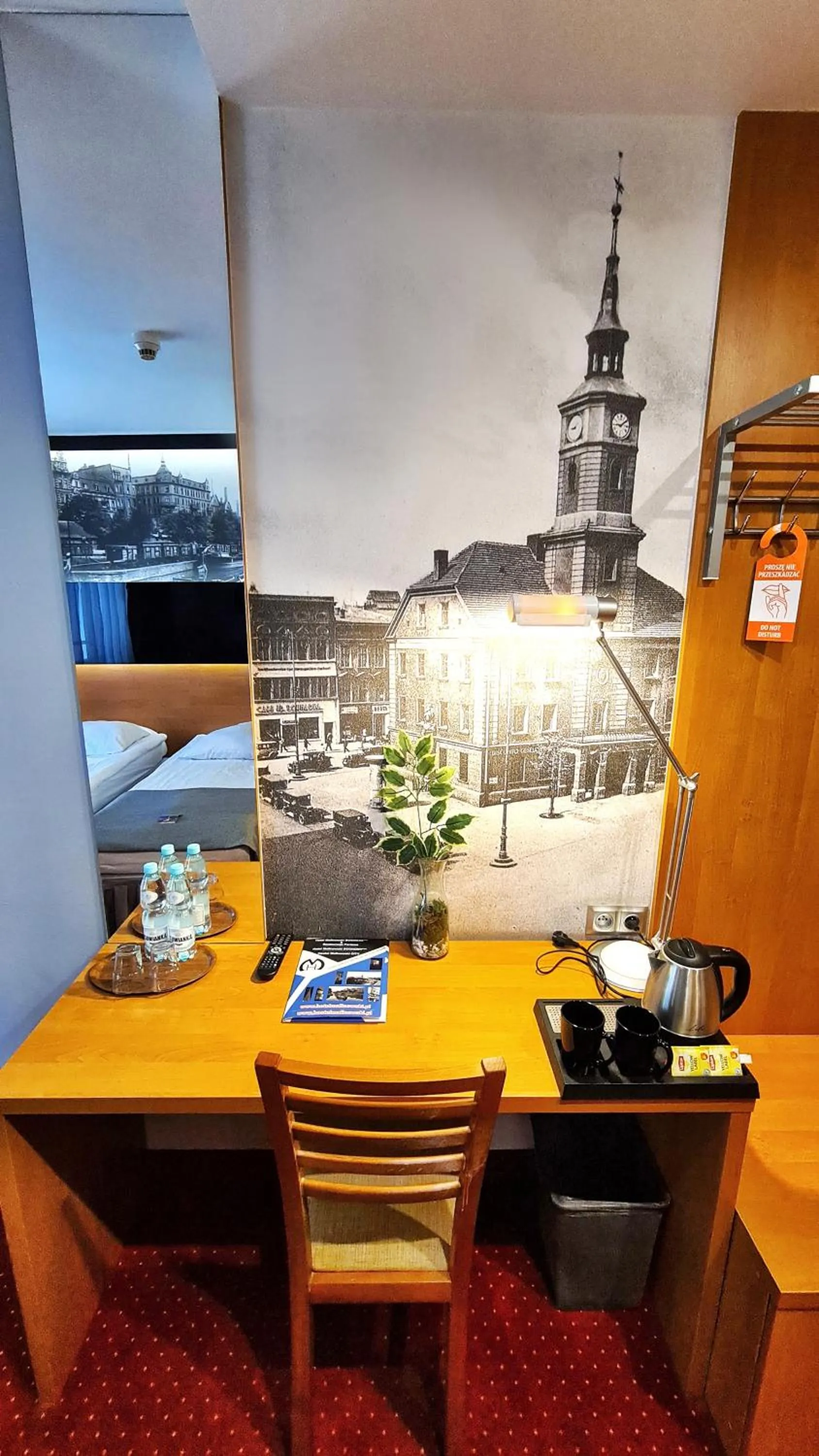 Coffee/tea facilities in Hotel Malinowski Economy