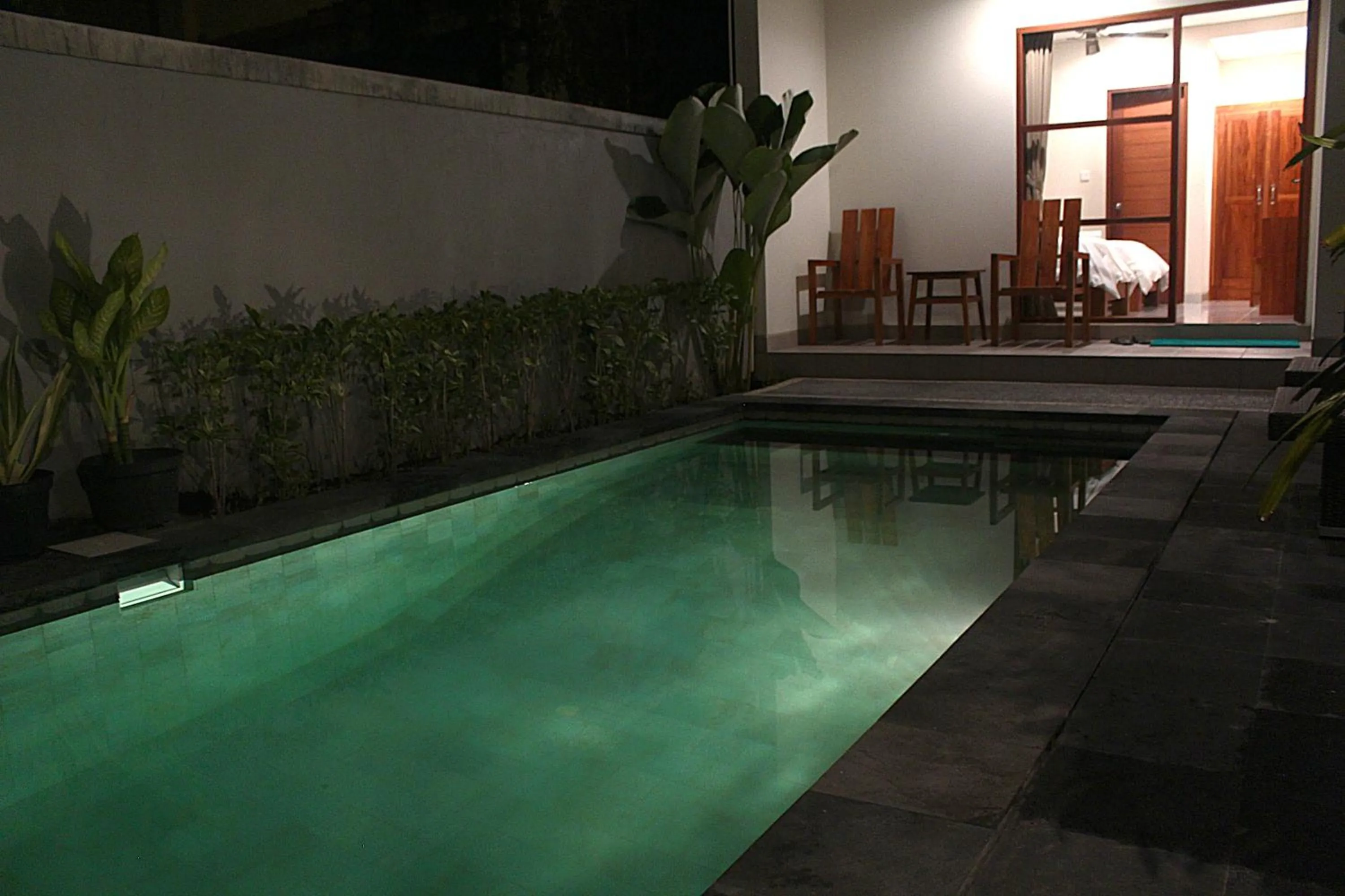Swimming pool in Sweet Corner Guest House