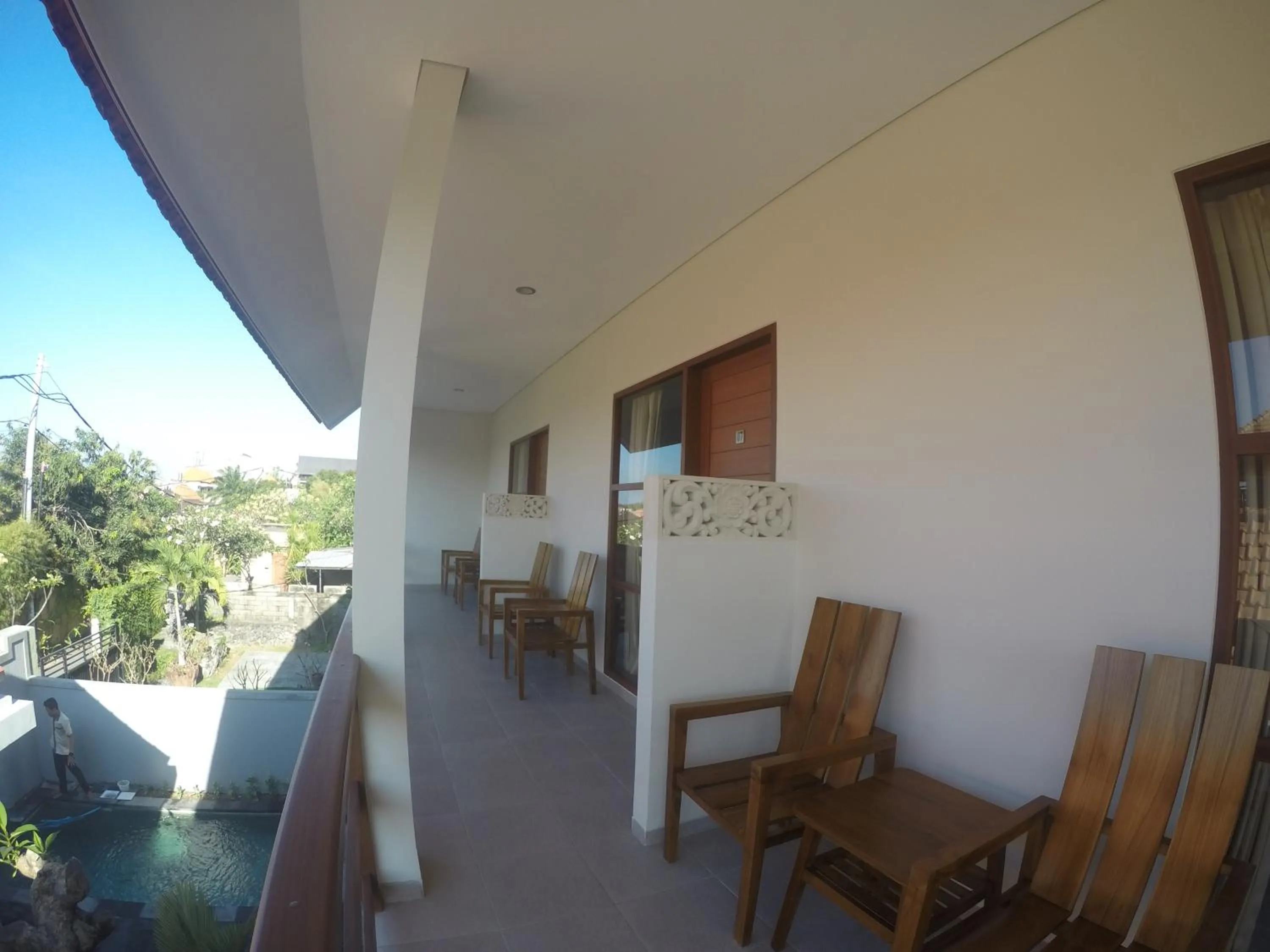 Balcony/Terrace in Sweet Corner Guest House