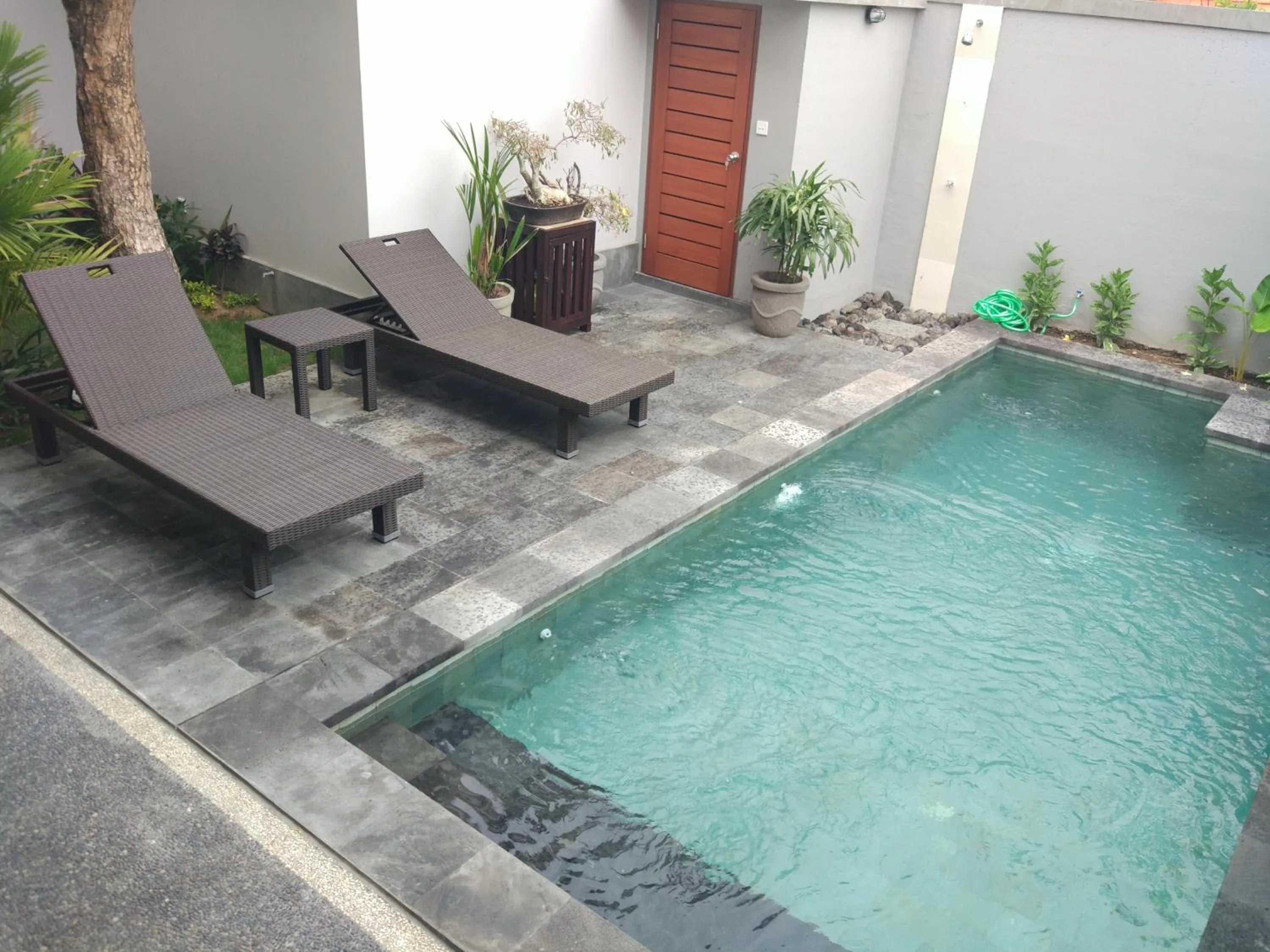 Swimming pool in Sweet Corner Guest House