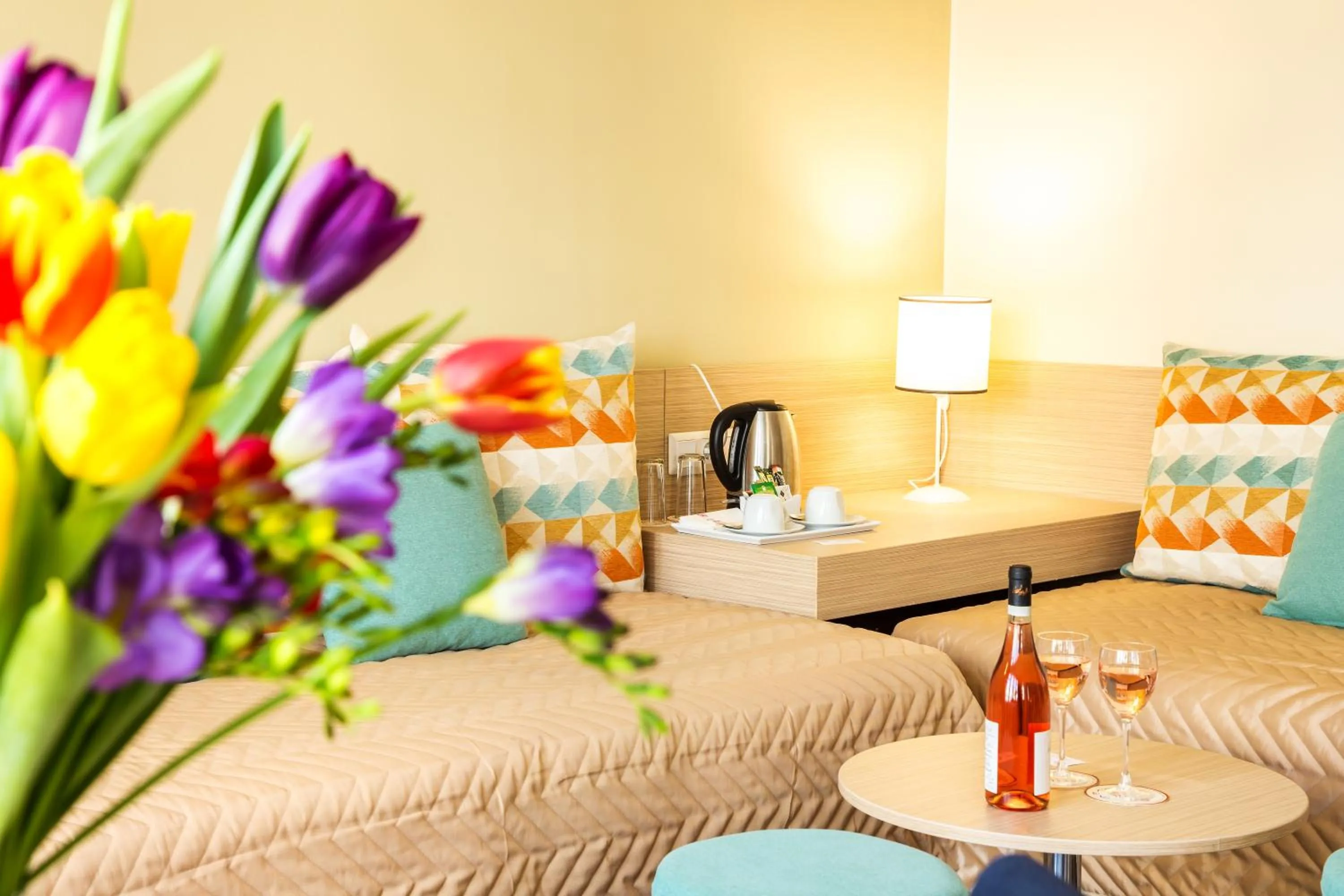 Photo of the whole room in Geneva Hotel