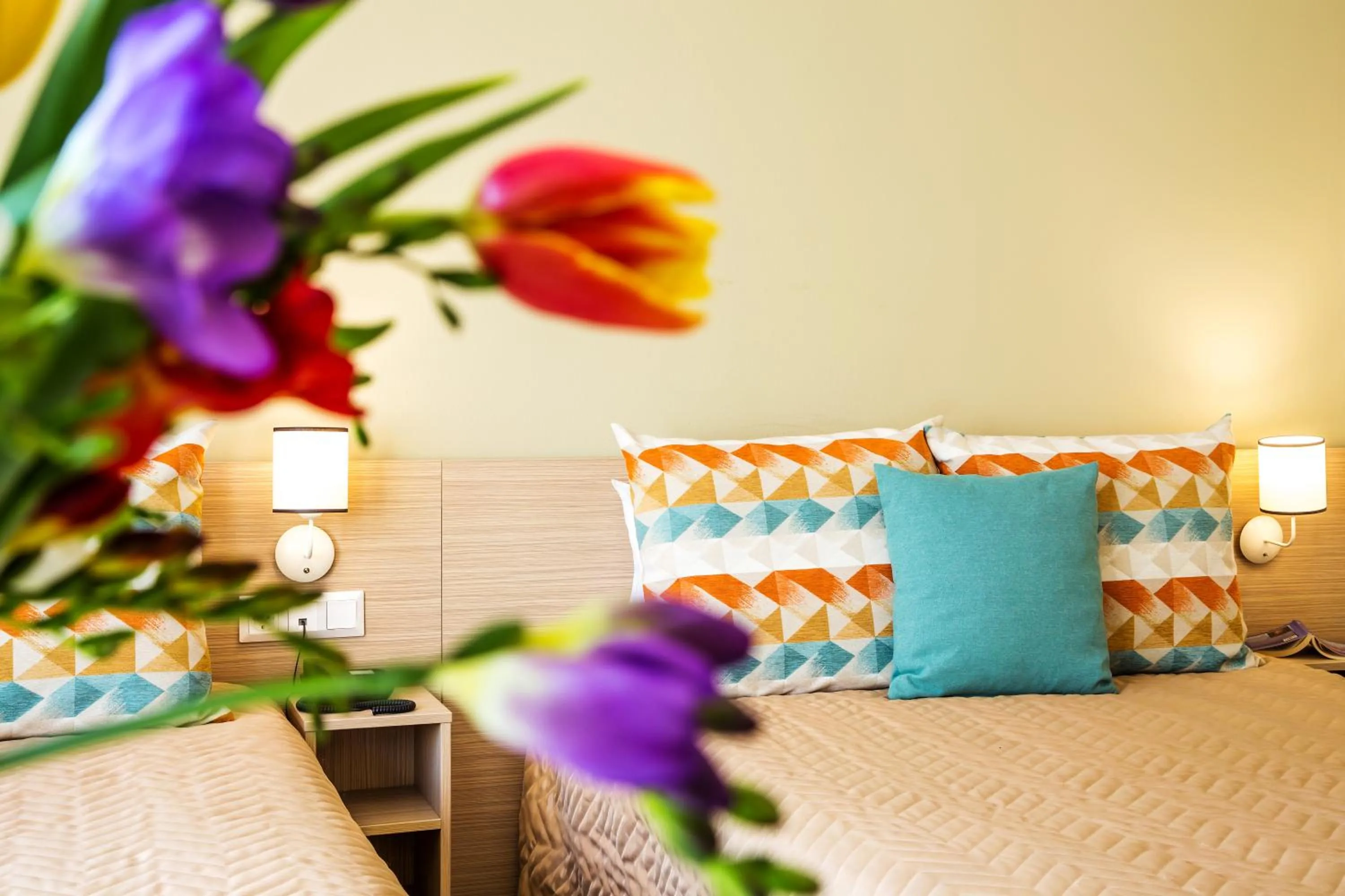 Photo of the whole room, Bed in Geneva Hotel