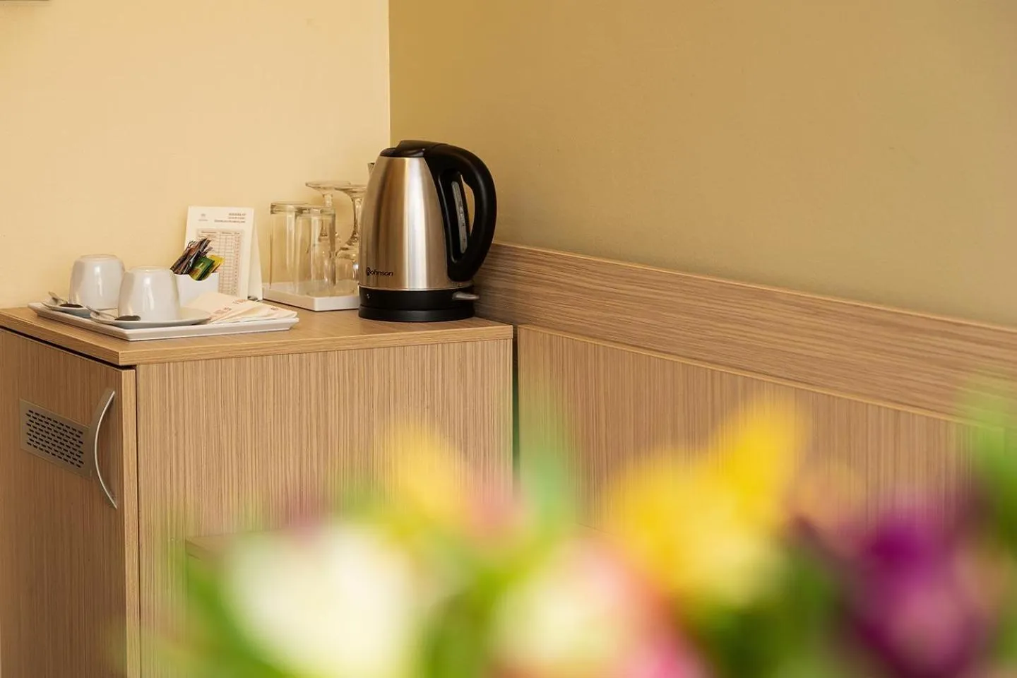 Coffee/tea facilities in Geneva Hotel