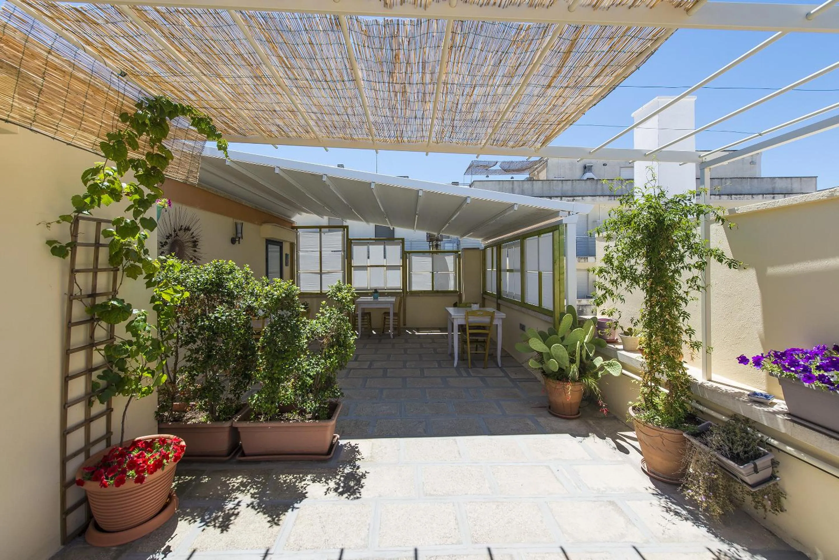 Balcony/Terrace in Notos b&b