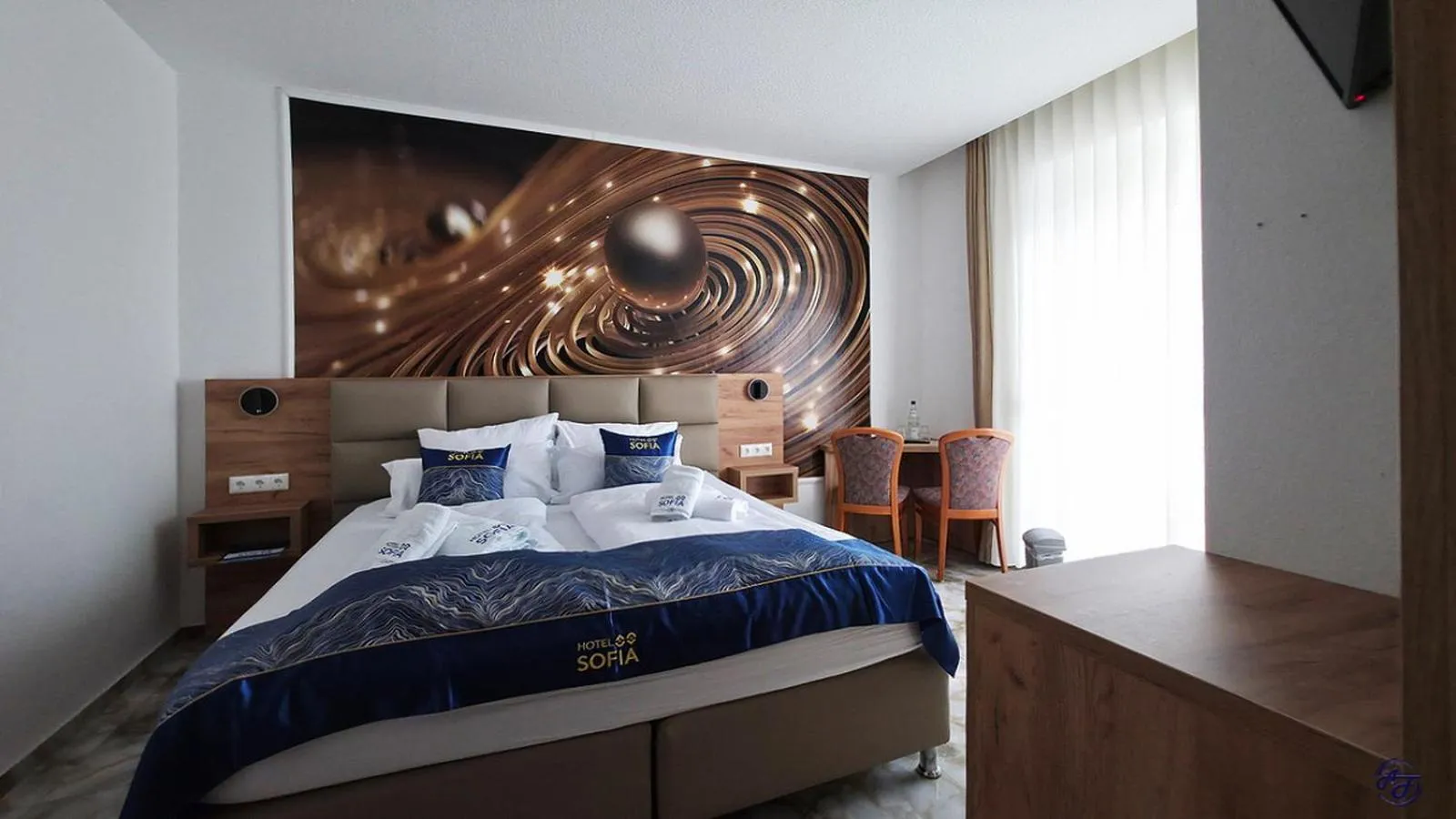 Bedroom, Bed in Hotel Sofia