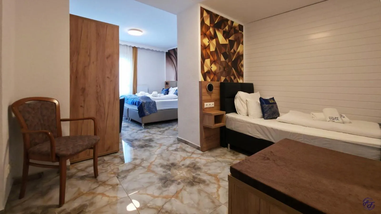 Bedroom, Bed in Hotel Sofia