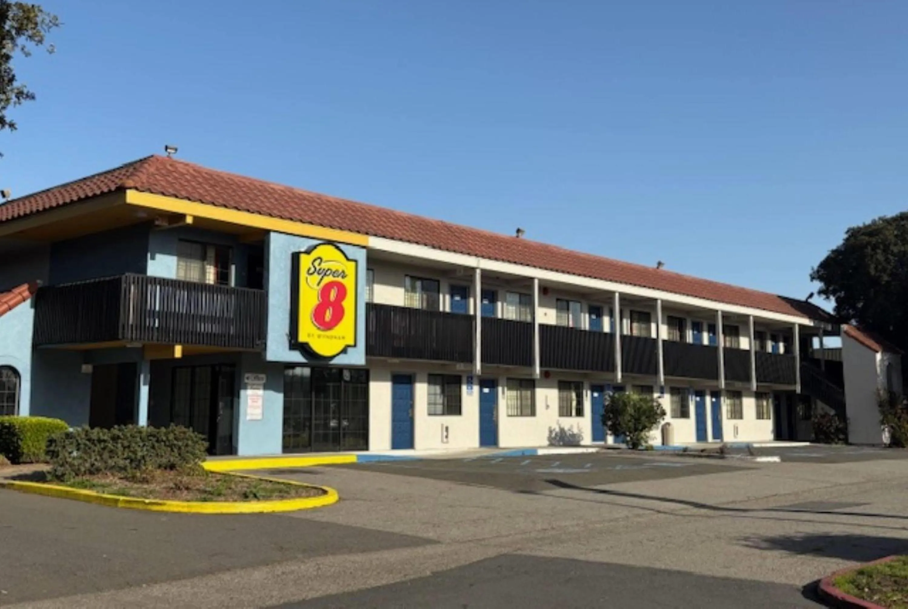 Property building in Super 8 by Wyndham Petaluma