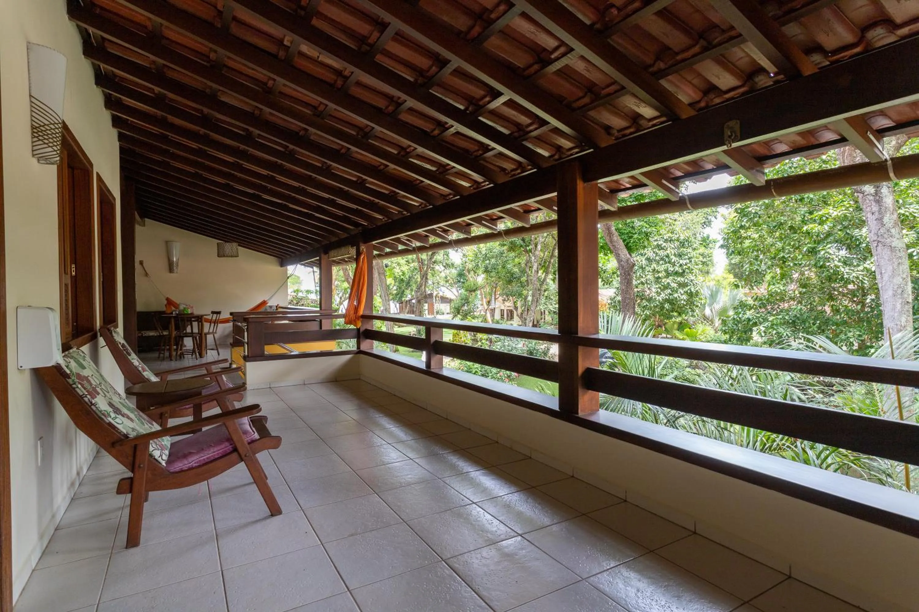 Balcony/Terrace in Canto d Alvorada Hotel Pousada