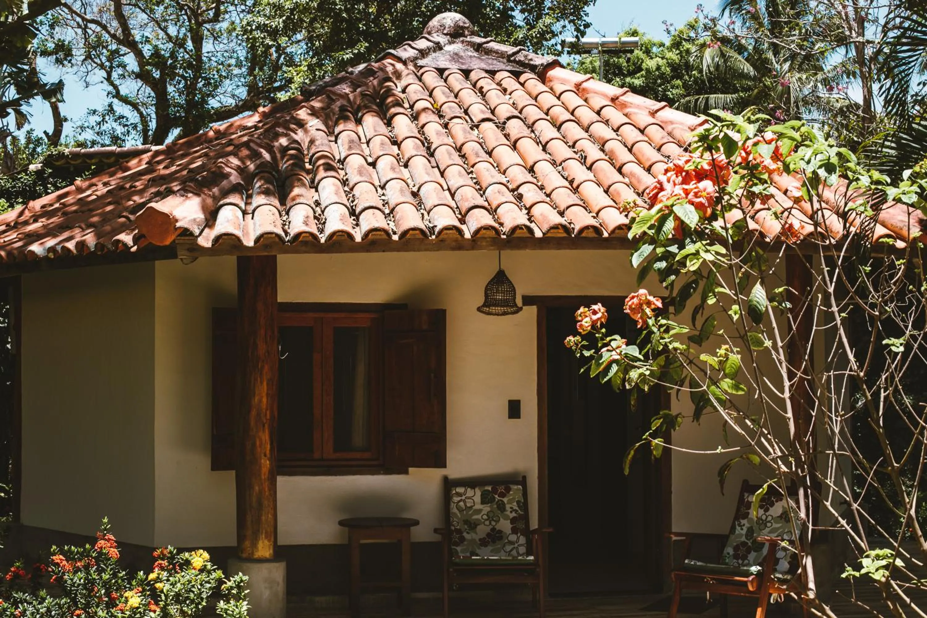Patio in Canto d Alvorada Hotel Pousada