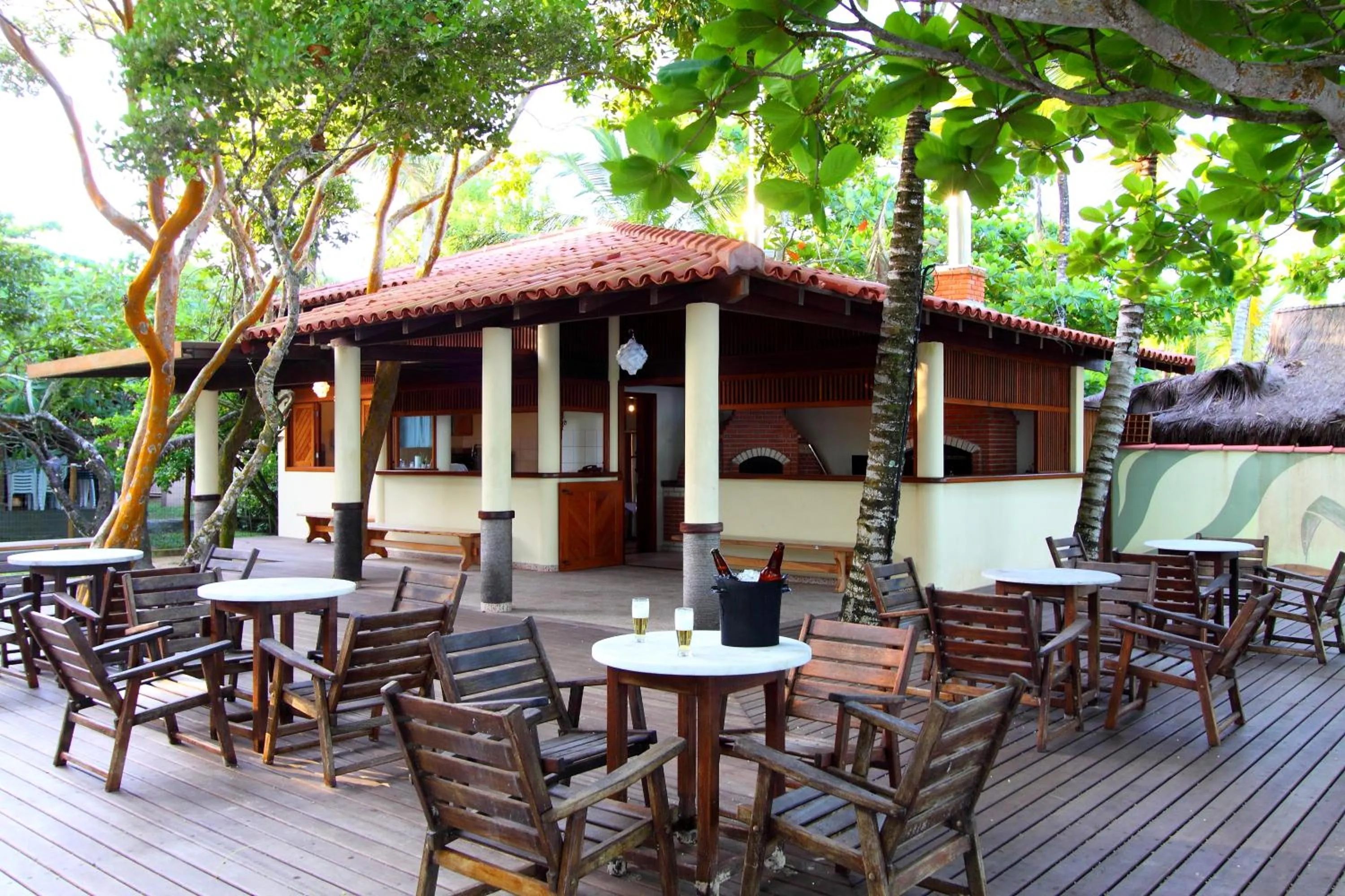 Restaurant/places to eat in Canto d Alvorada Hotel Pousada