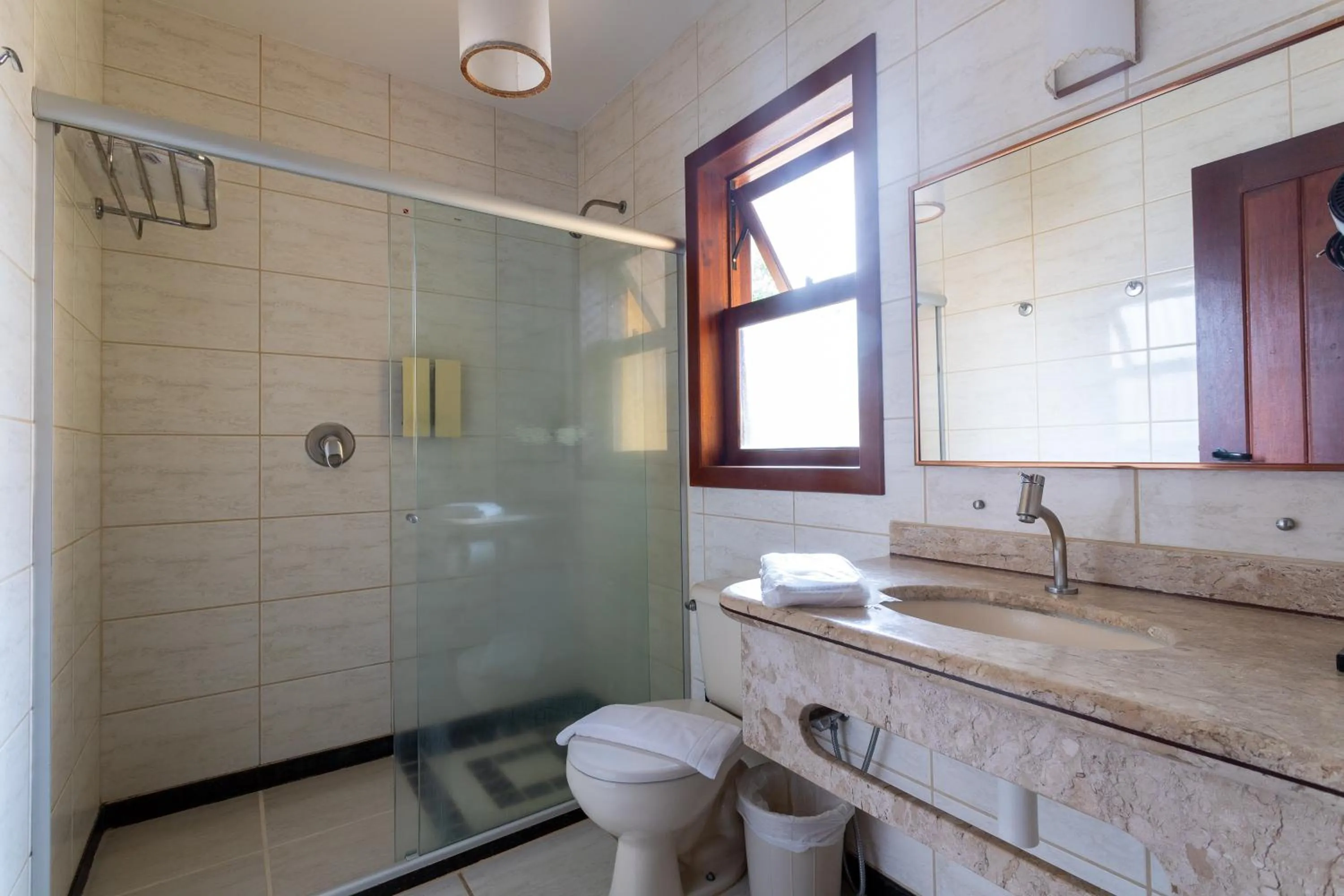 Bathroom in Canto d Alvorada Hotel Pousada