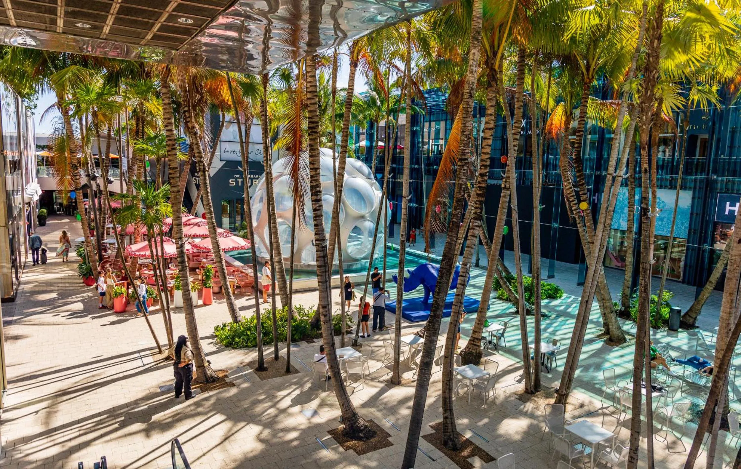 Area and facilities in Up Midtown