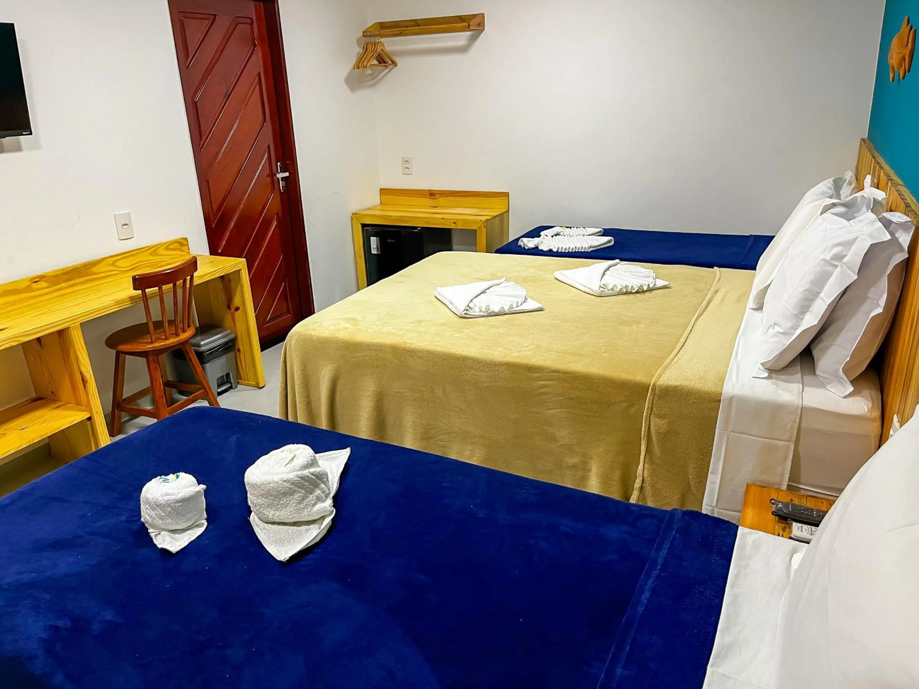 Bed in Pousada Villa Marceneiro Beach