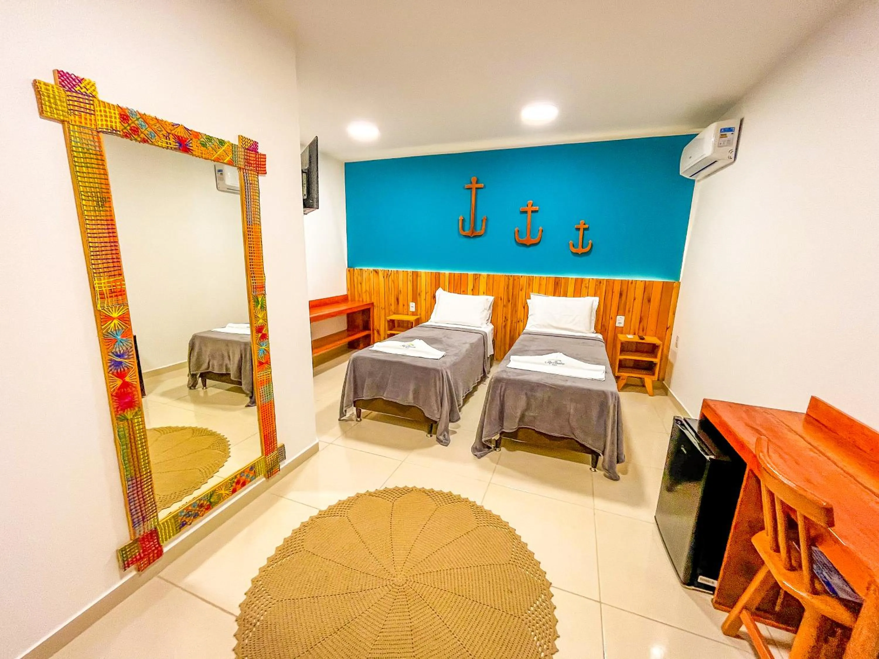 Bed in Pousada Villa Marceneiro Beach