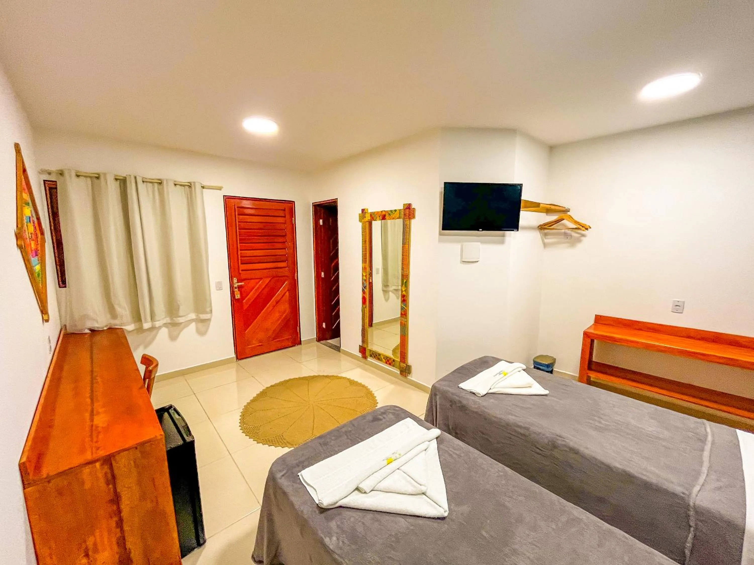 Bed in Pousada Villa Marceneiro Beach