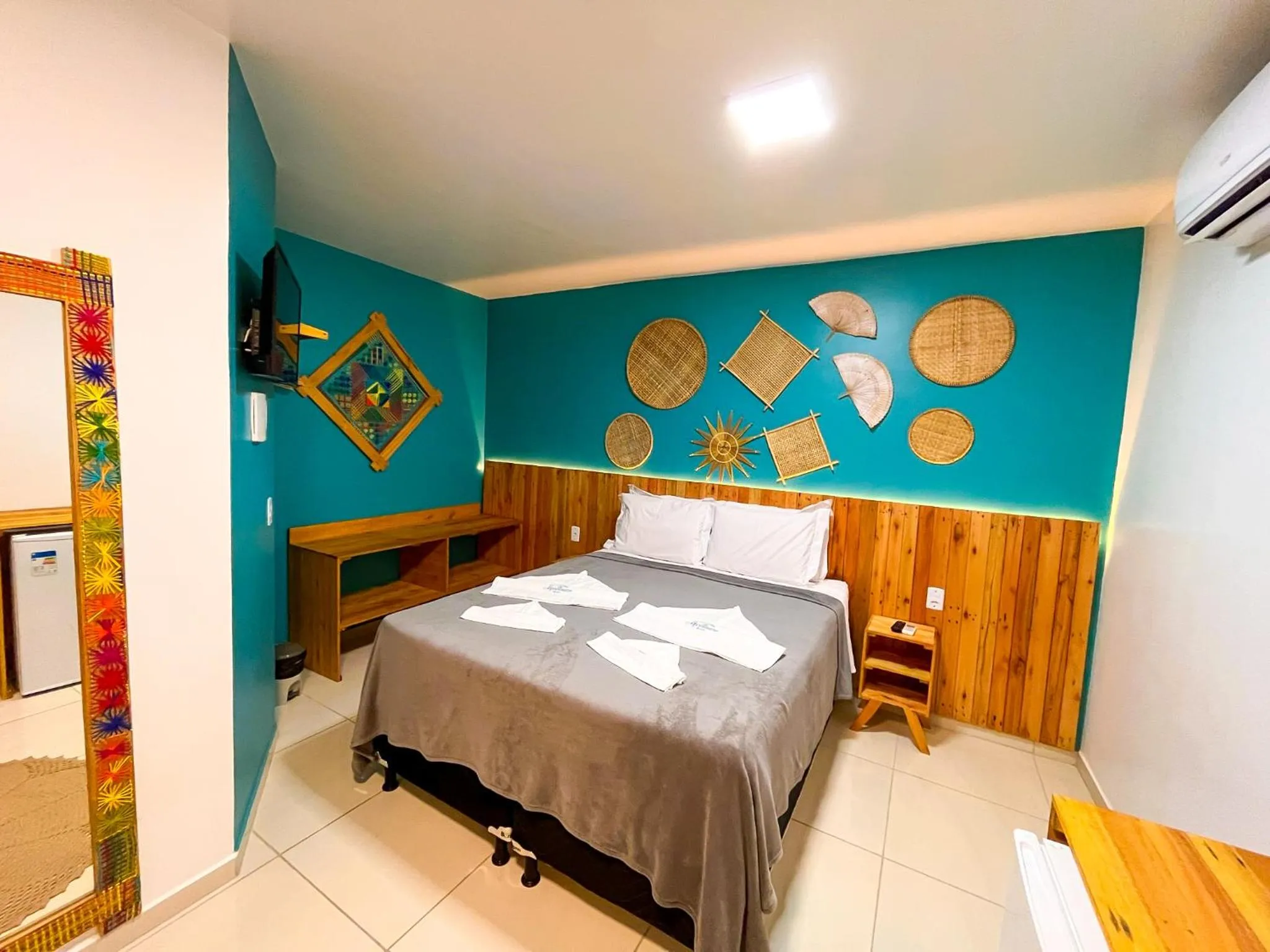 Photo of the whole room, Bed in Pousada Villa Marceneiro Beach