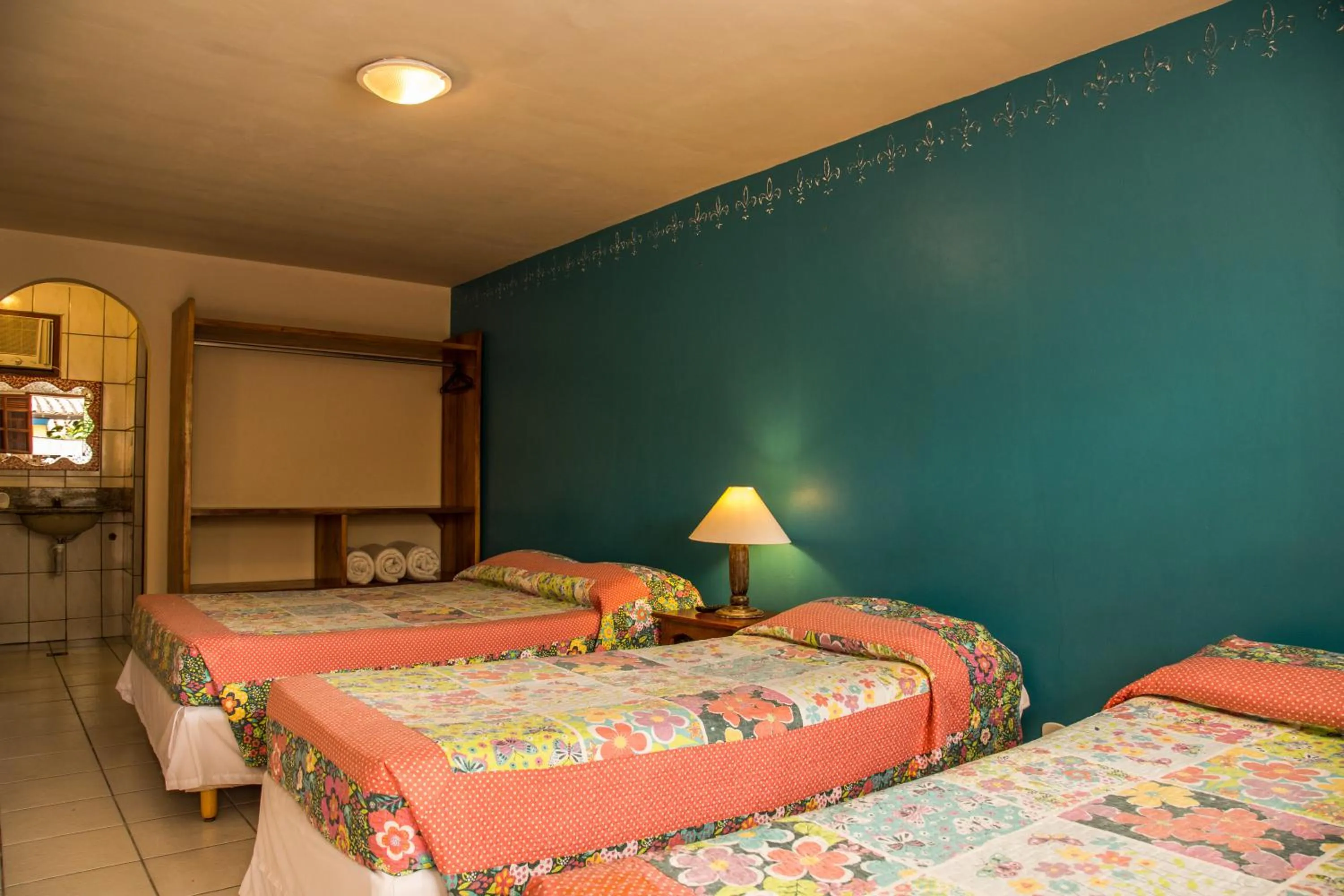 Bedroom, Bed in Pousada Bemvirá