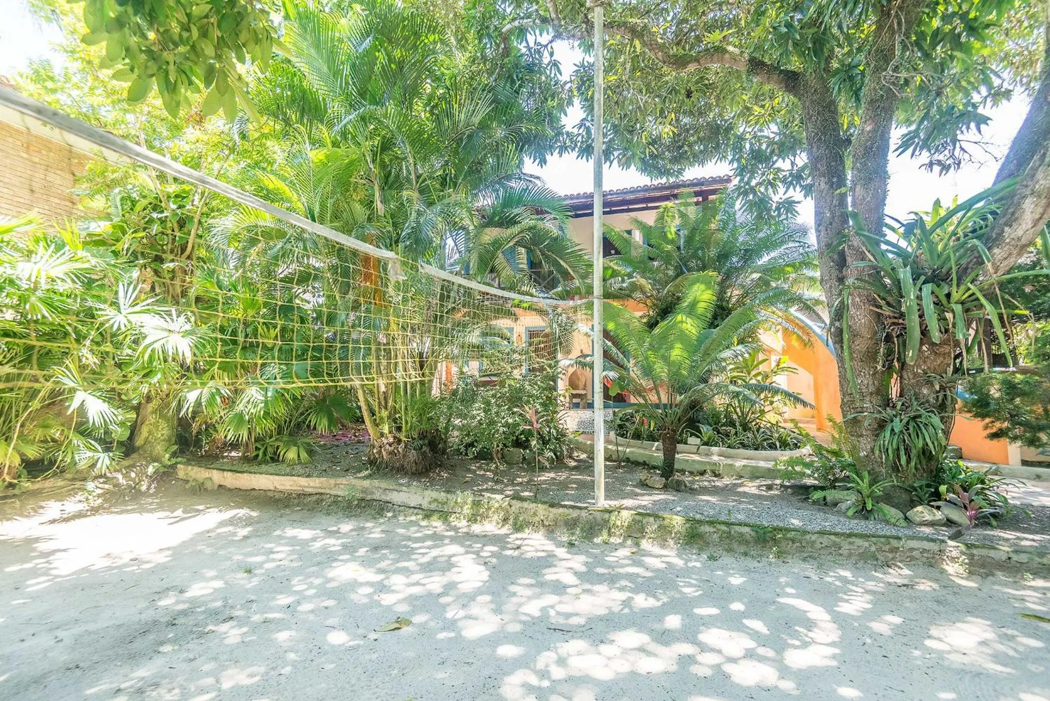 Garden view in Pousada Bemvirá