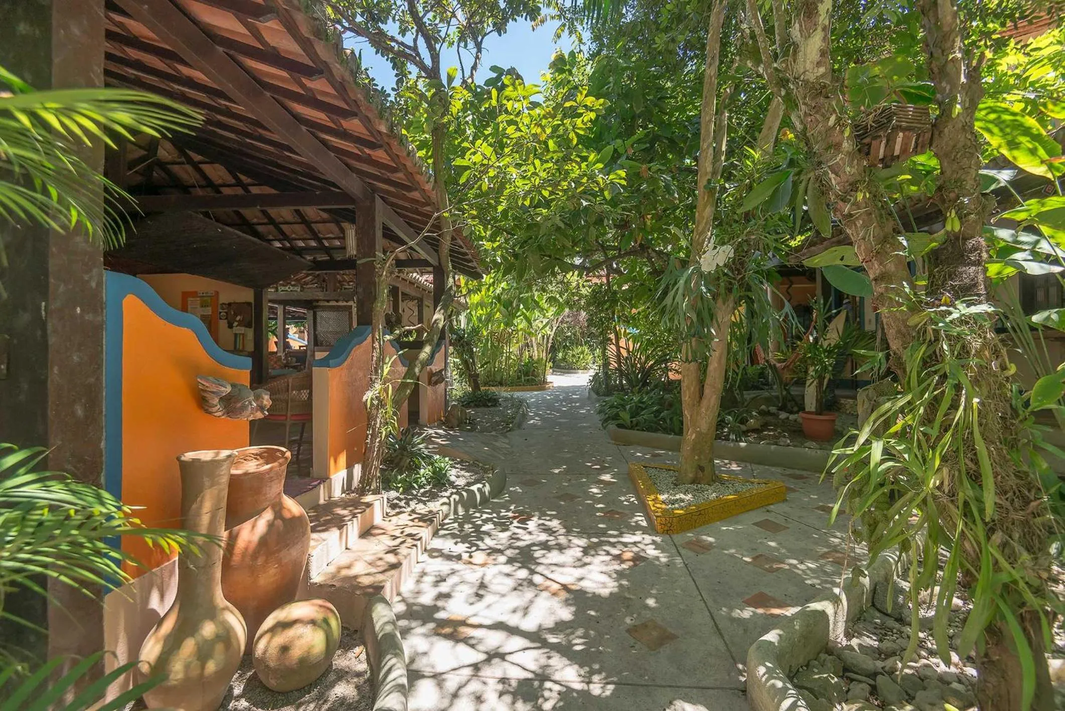 Garden in Pousada Bemvirá