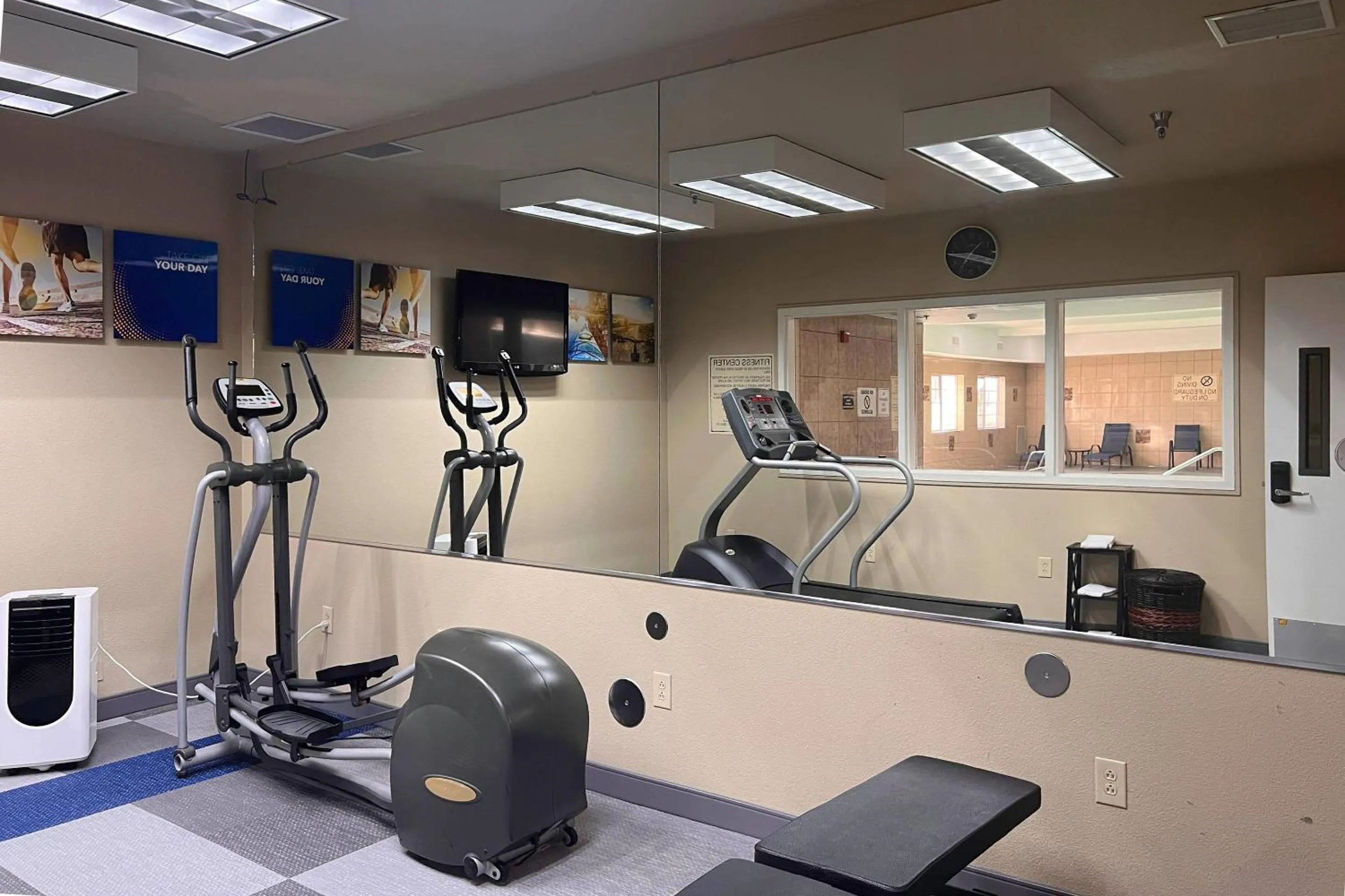 Fitness centre/facilities in Comfort Inn & Suites Las Cruces Mesilla