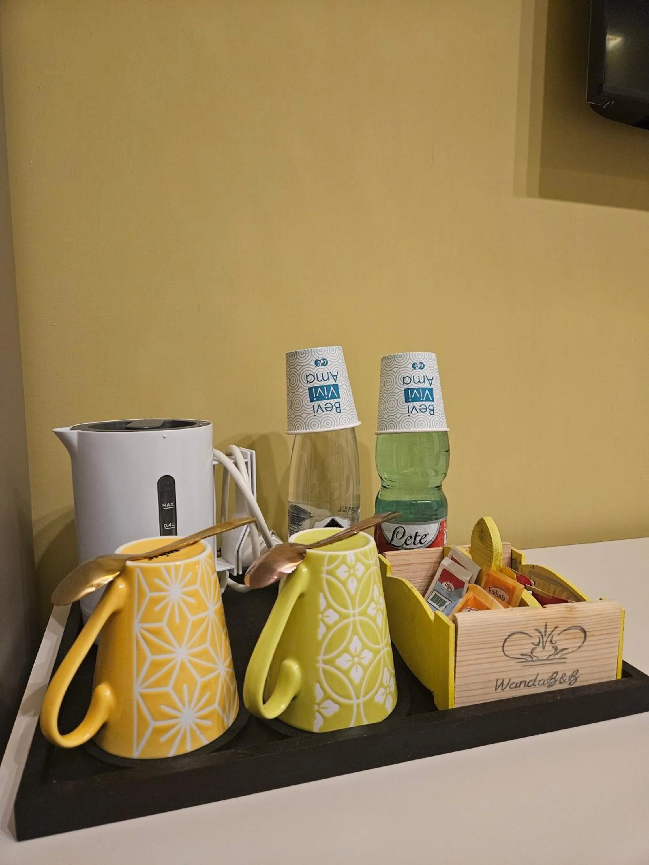 Coffee/tea facilities in Wanda Bed&Breakfast