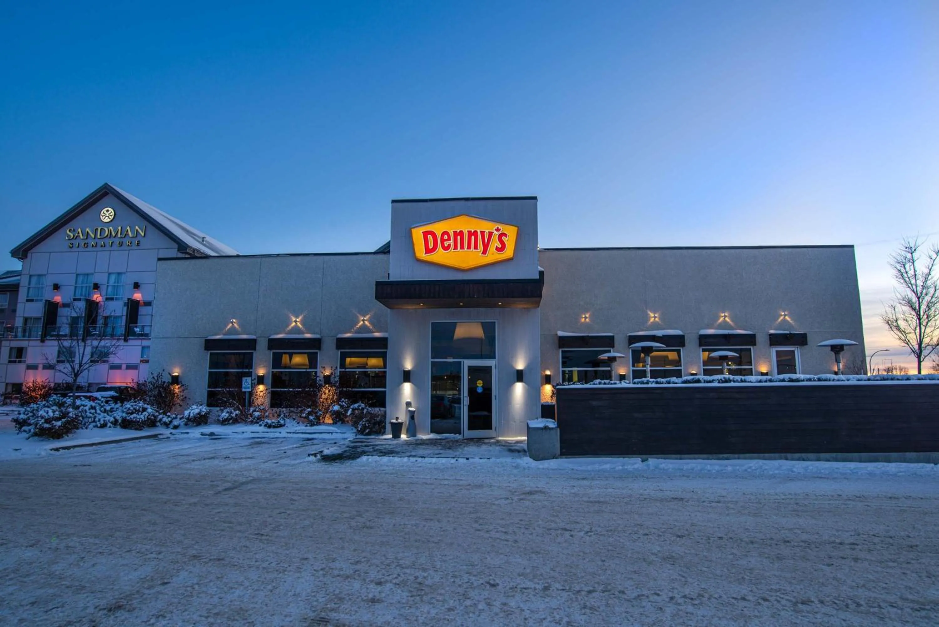 Property building in Sandman Signature Edmonton South Hotel